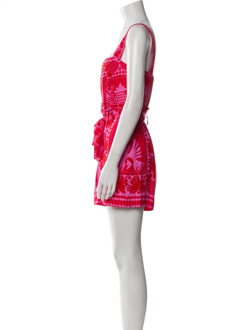 Farm Rio Linen Printed Romper