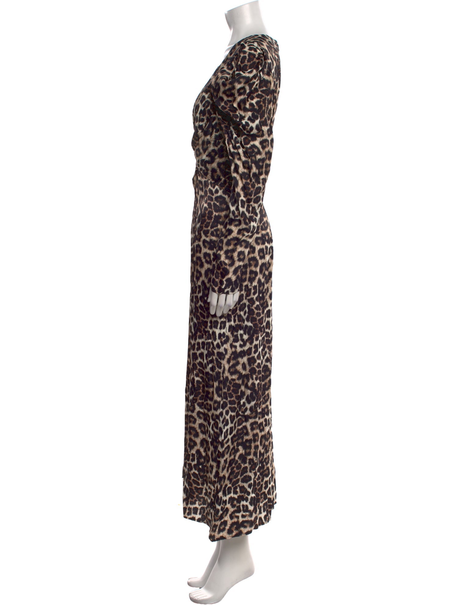 Farm Rio Animal Print Long Dress