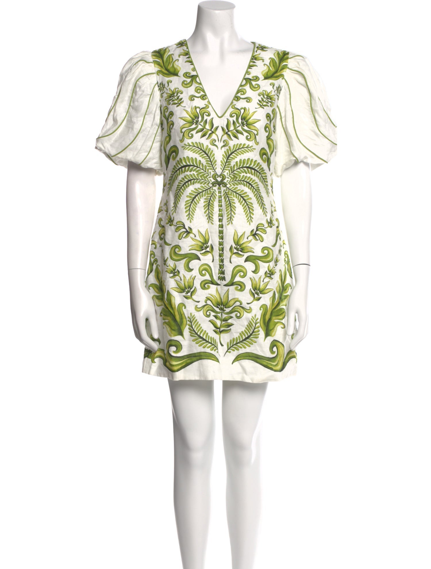 Farm Rio Linen Mini Dress