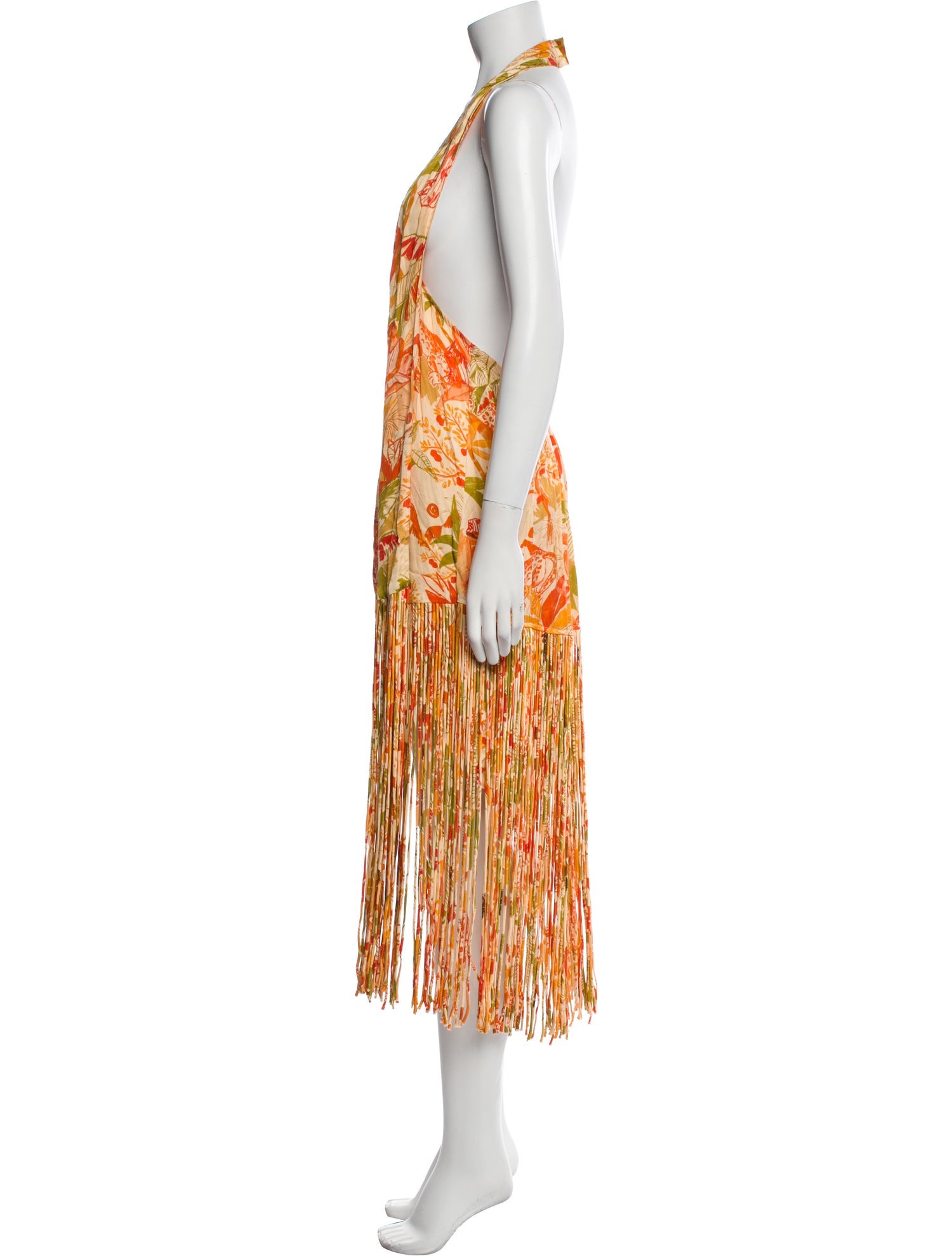 Farm Rio Printed Midi Length Dress