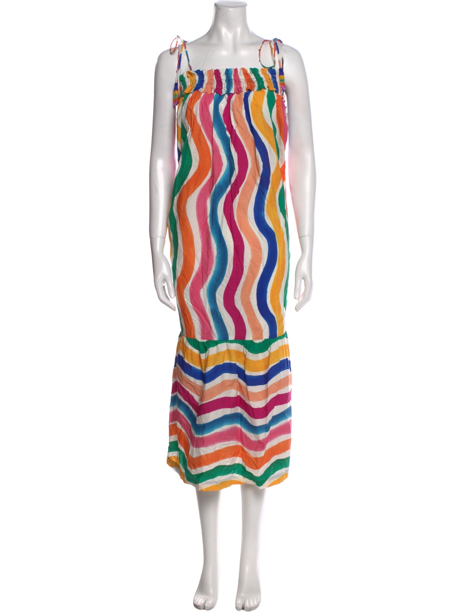 Farm Rio Printed Midi Length Dress