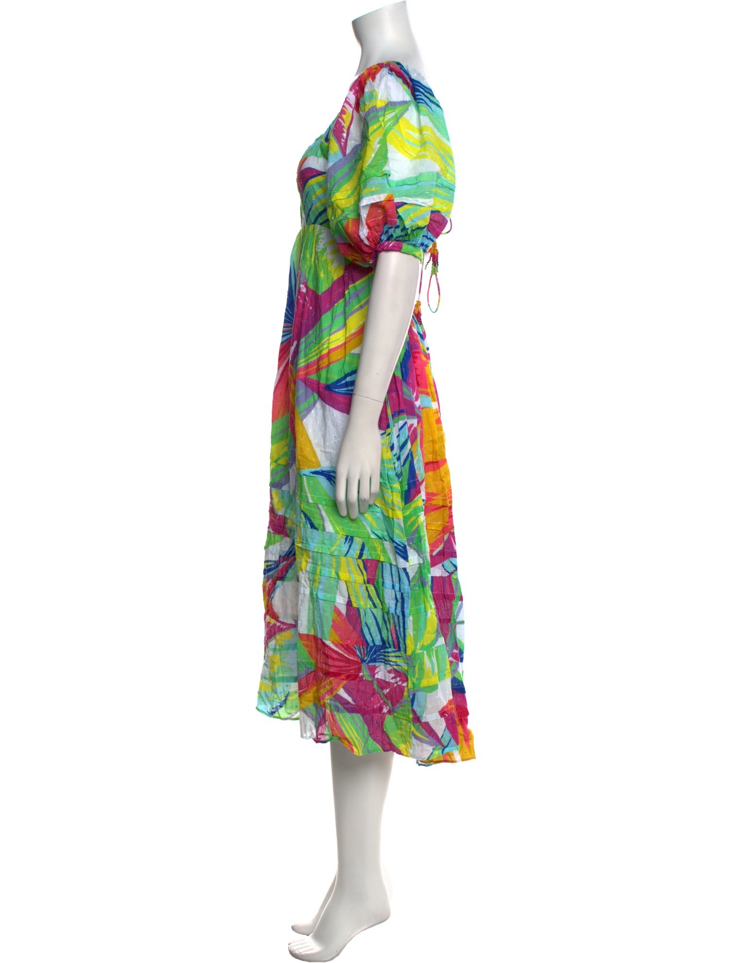 Farm Rio Printed Long Dress