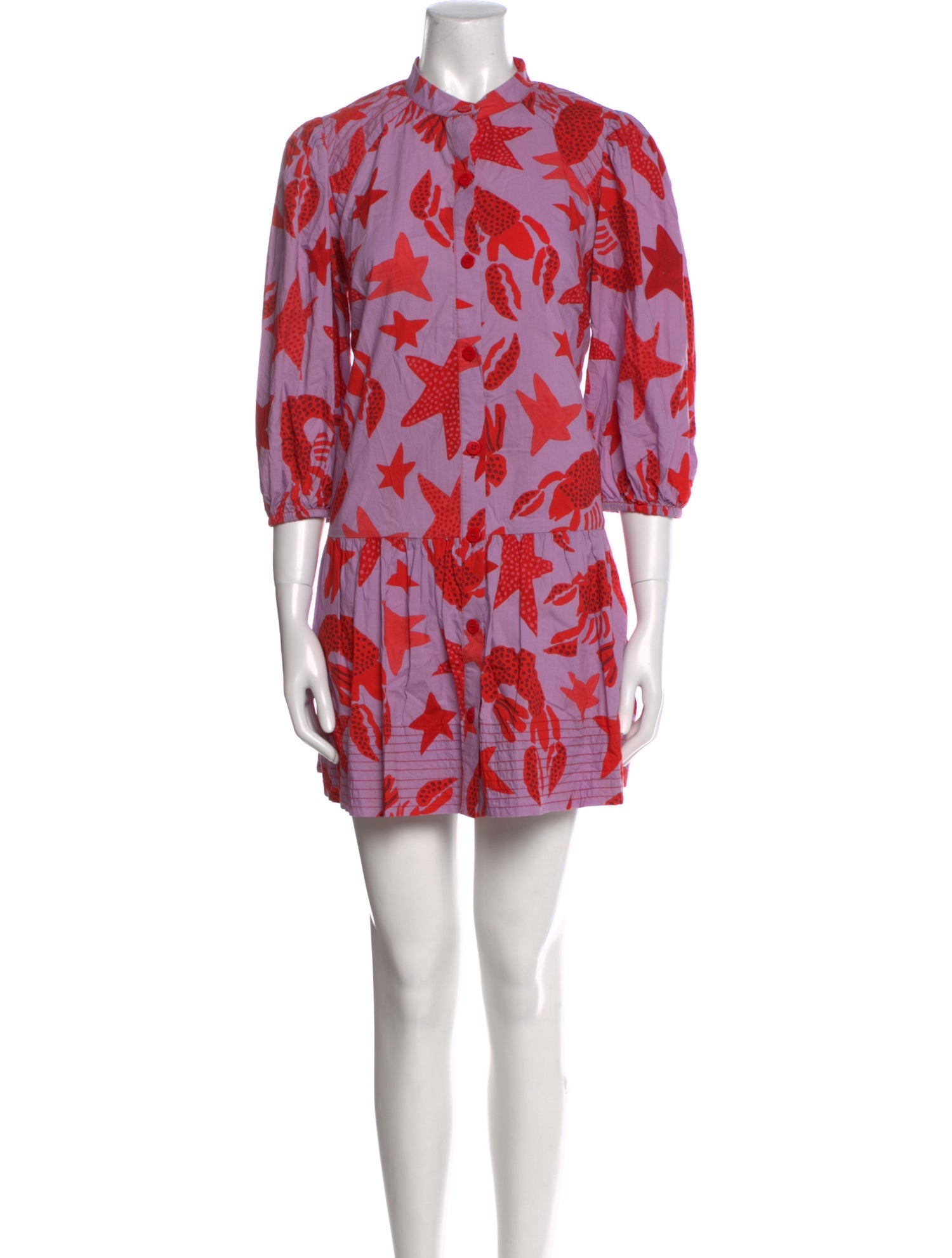 Farm Rio Printed Mini Dress