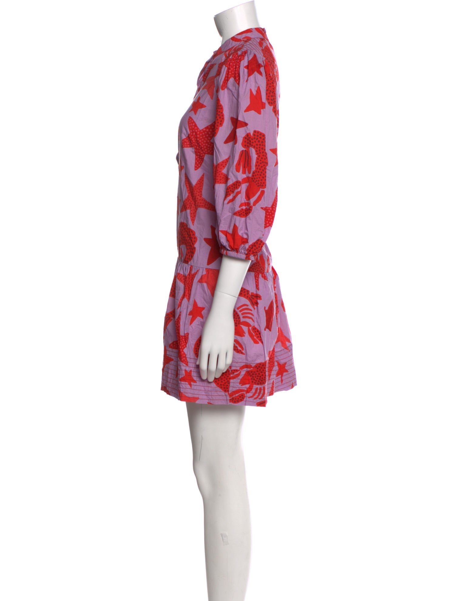 Farm Rio Printed Mini Dress