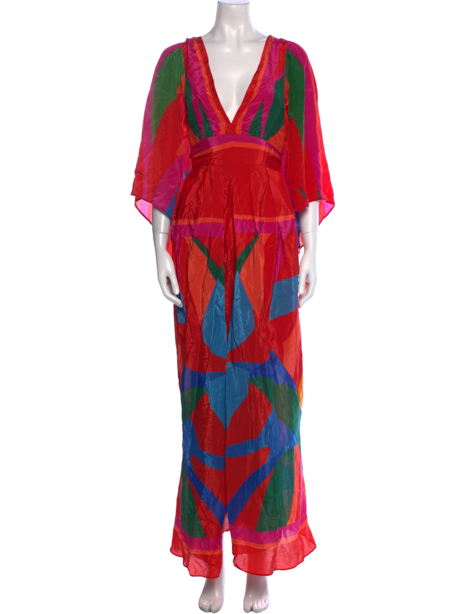 Farm Rio Printed Long Dress w/ Tags