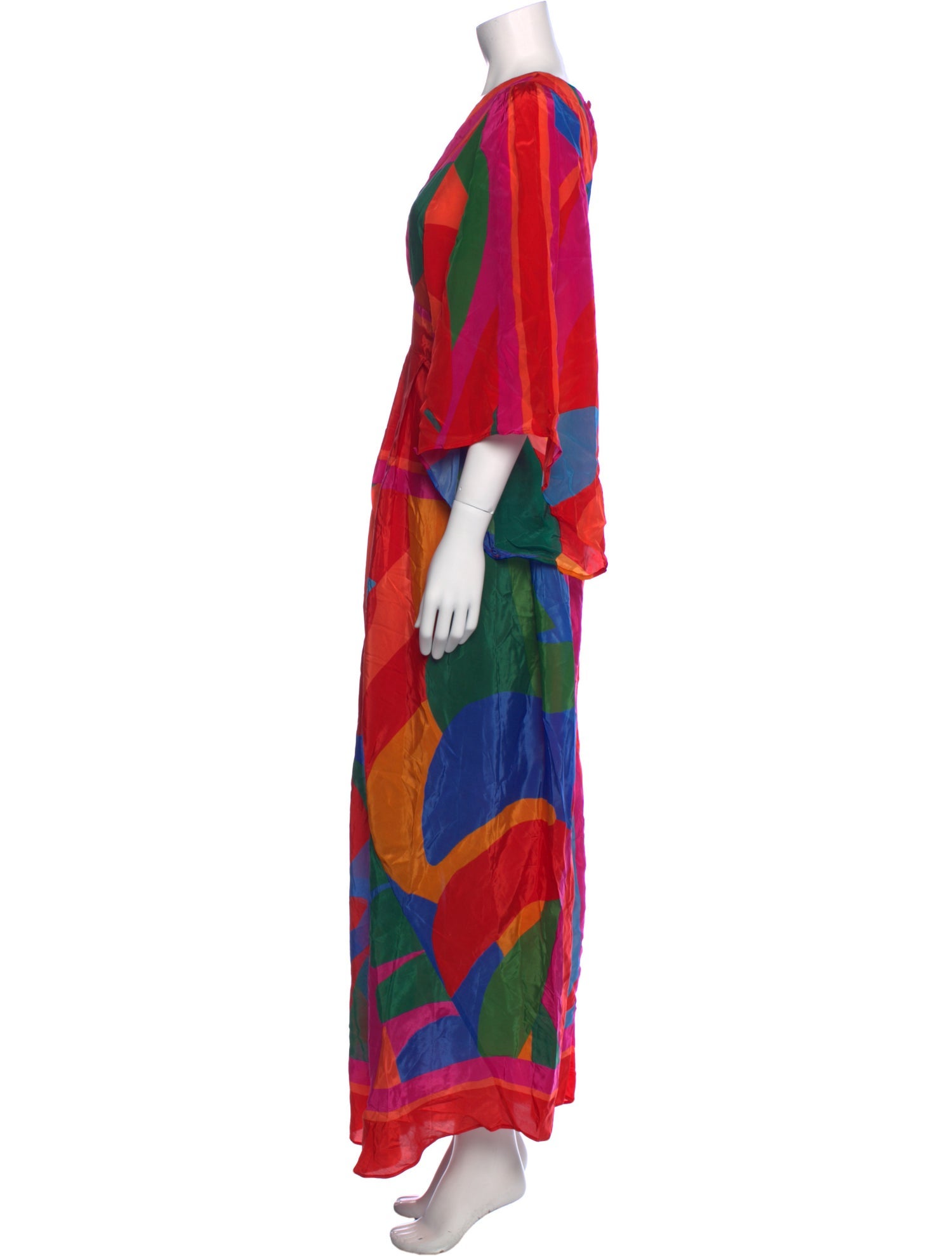 Farm Rio Printed Long Dress w/ Tags