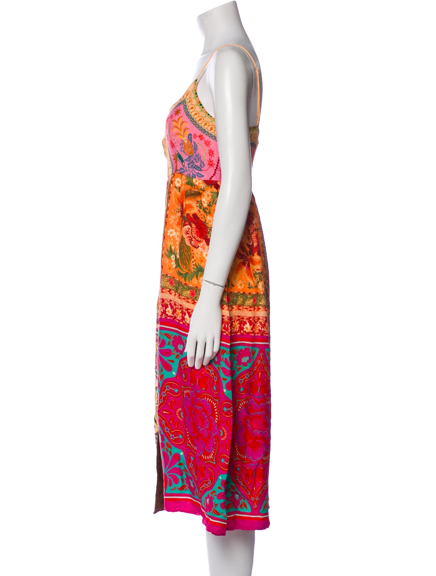 Farm Rio Printed Midi Length Dress