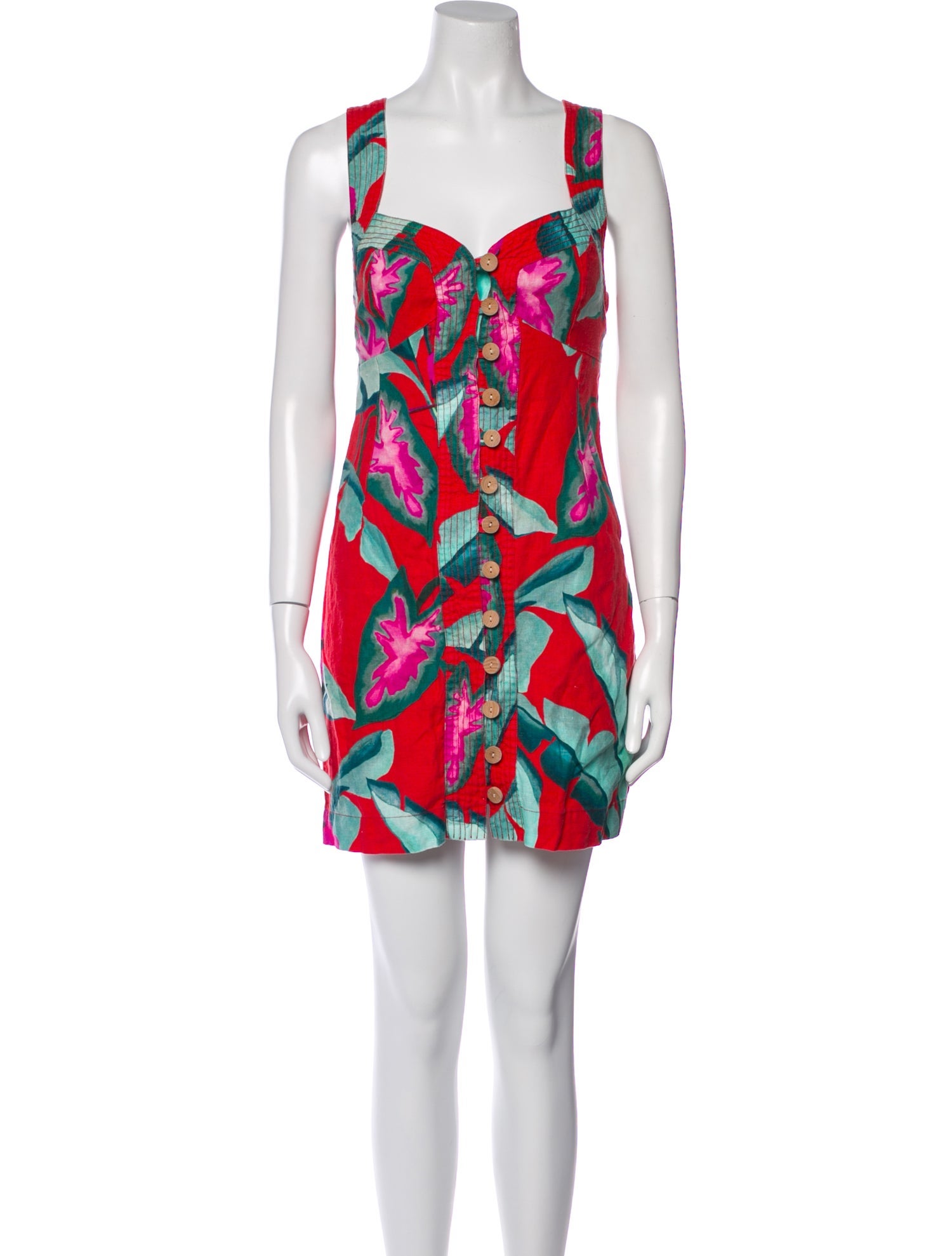 Farm Rio Linen Mini Dress