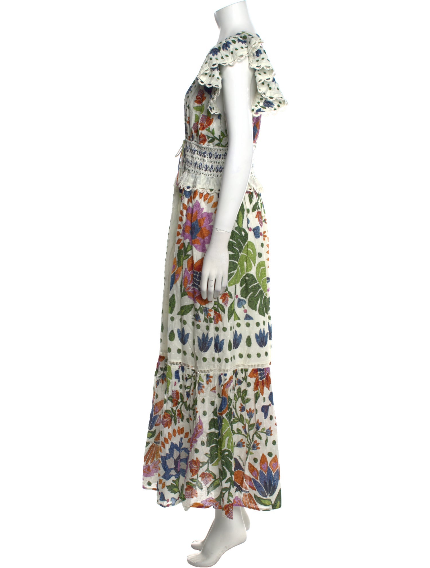 Farm Rio Printed Long Dress