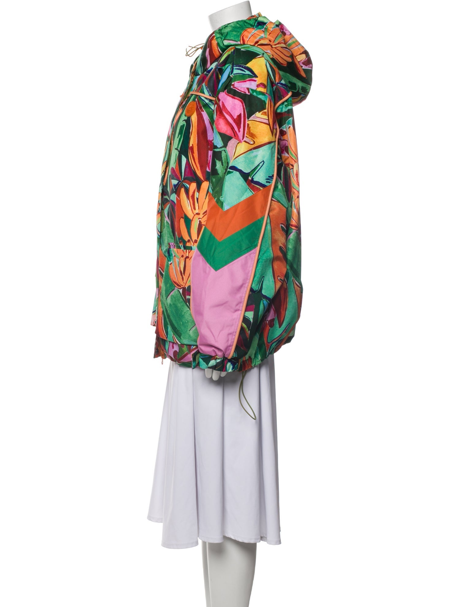 Farm Rio Printed Faux Fur Coat w/ Tags