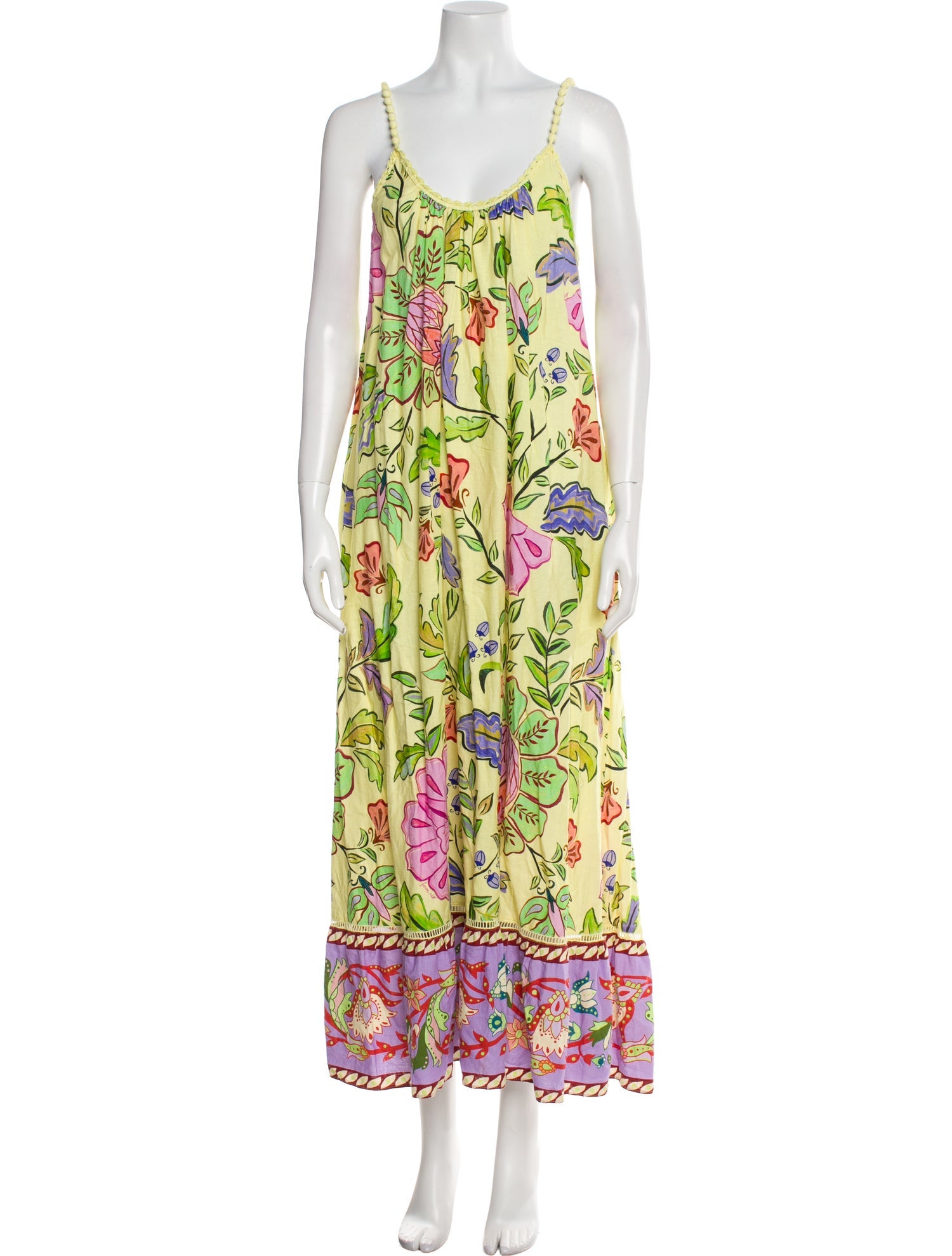 Farm Rio Linen Long Dress