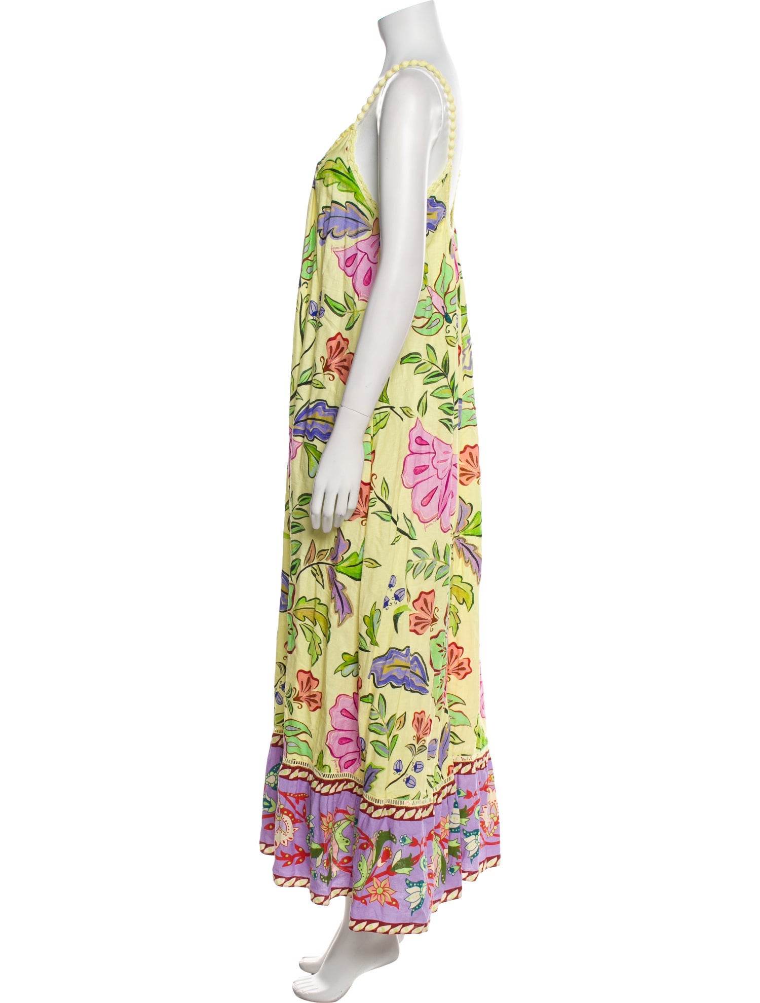 Farm Rio Linen Long Dress