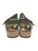 Farm Rio Colorblock Pattern Sandals