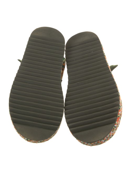 Farm Rio Colorblock Pattern Sandals