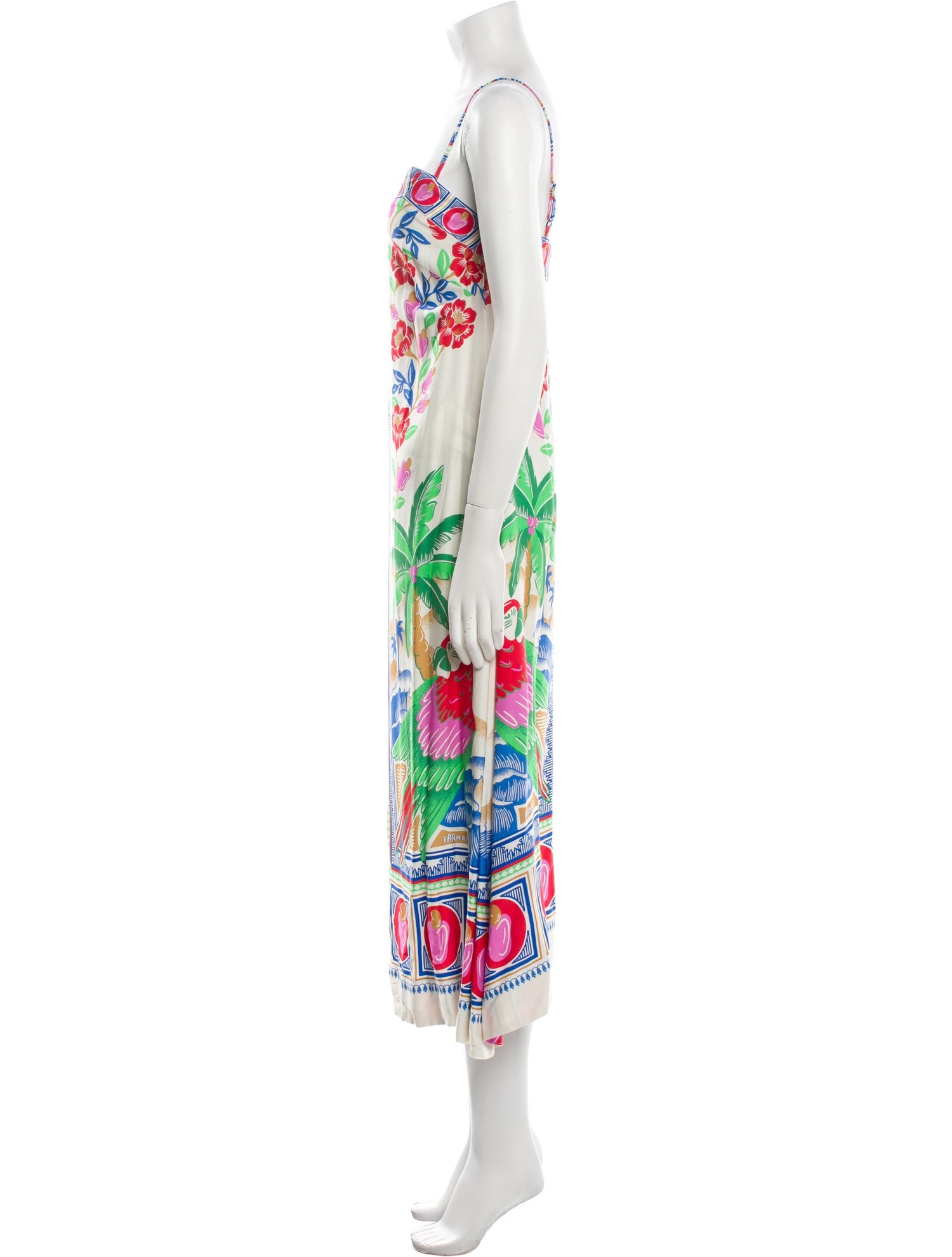 Farm Rio Printed Long Dress