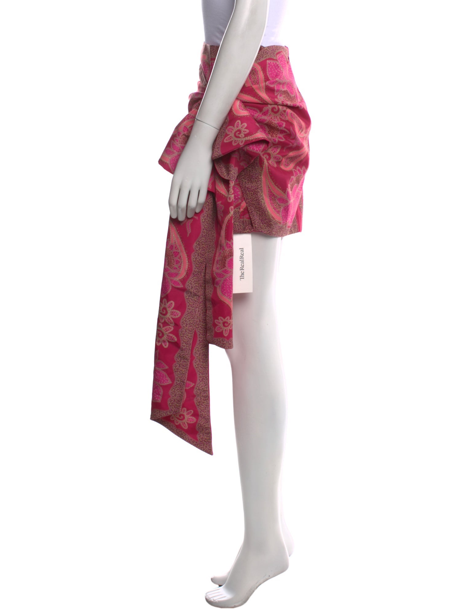 Farm Rio Floral Print Mini Skirt w/ Tags