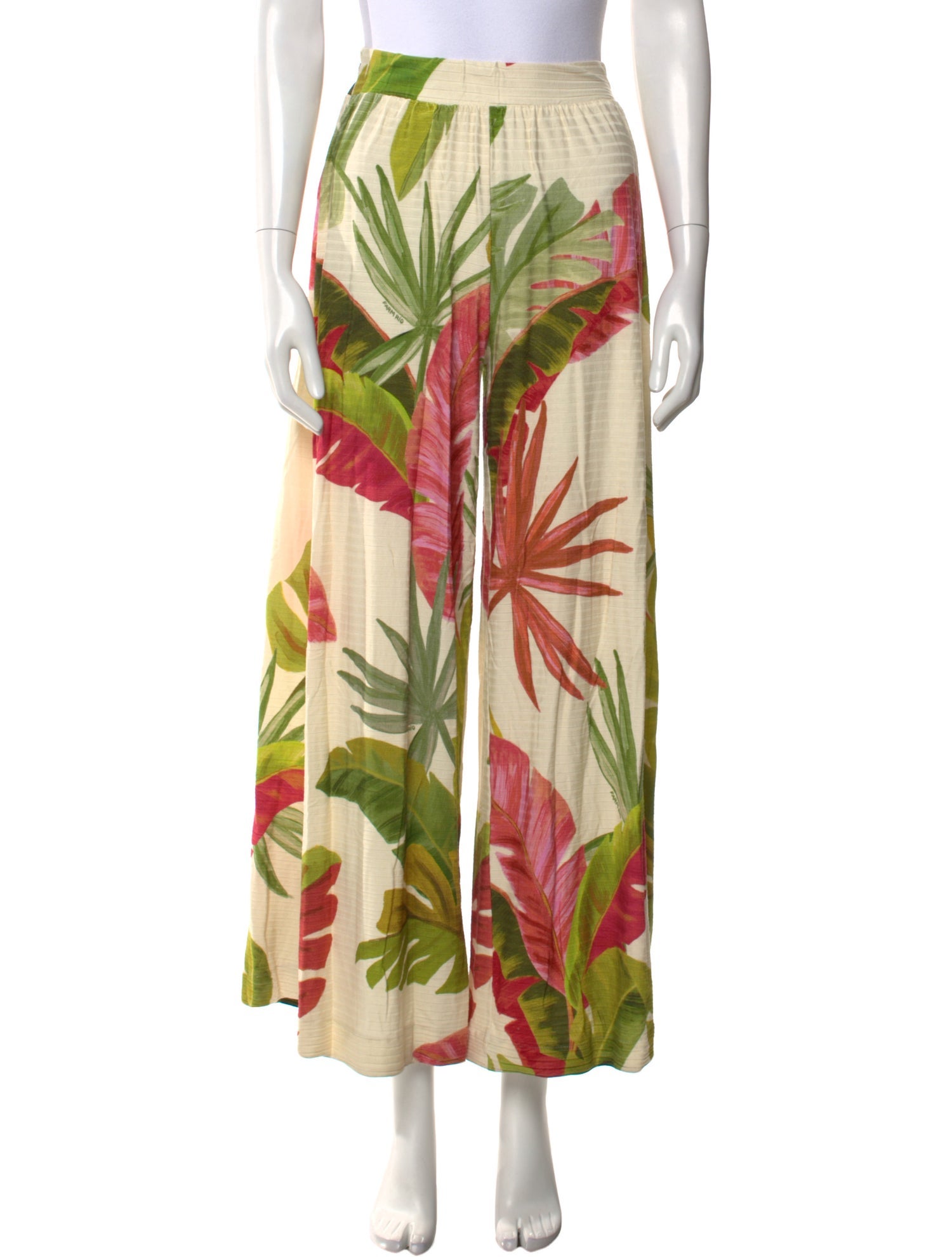 Farm Rio Linen Wide Leg Pants