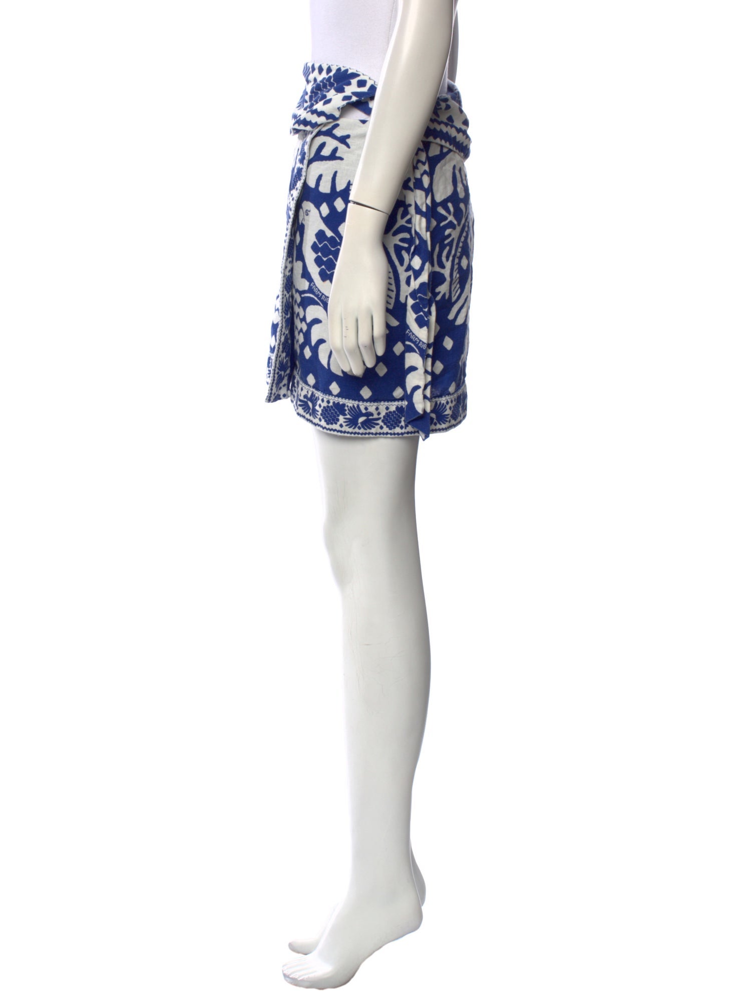 Farm Rio Printed Mini Skirt