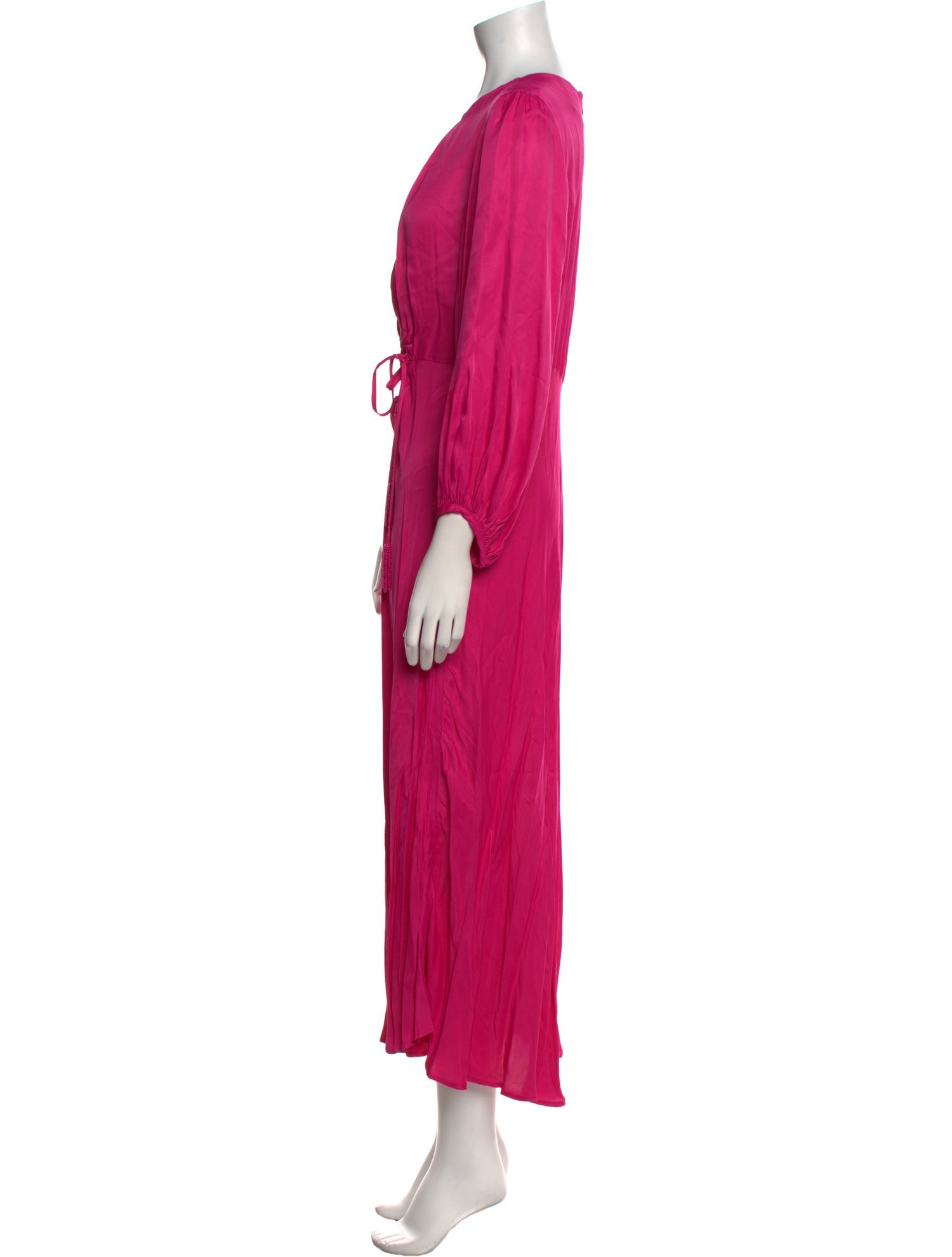 Farm Rio Crew Neck Long Dress