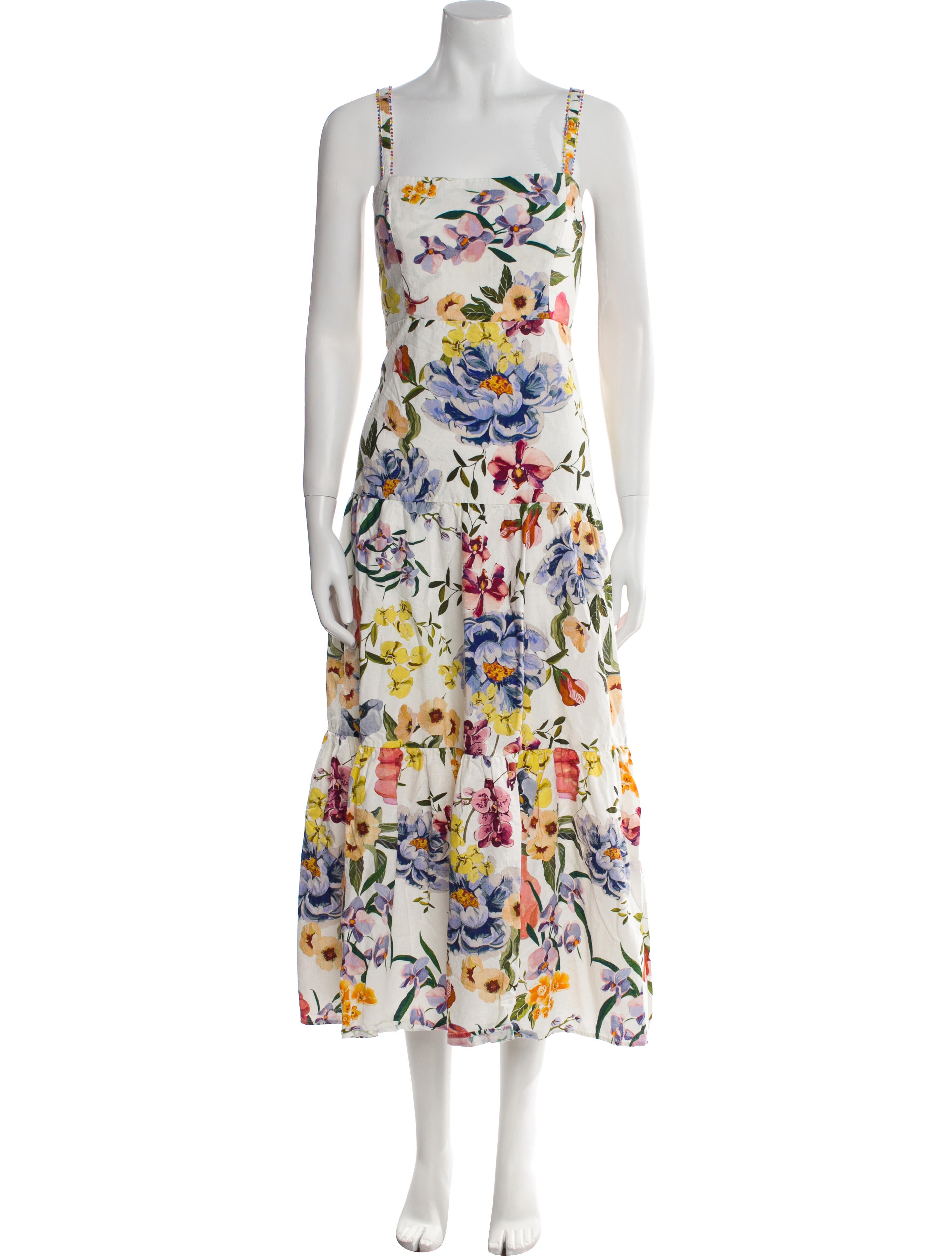 Farm Rio Linen Long Dress