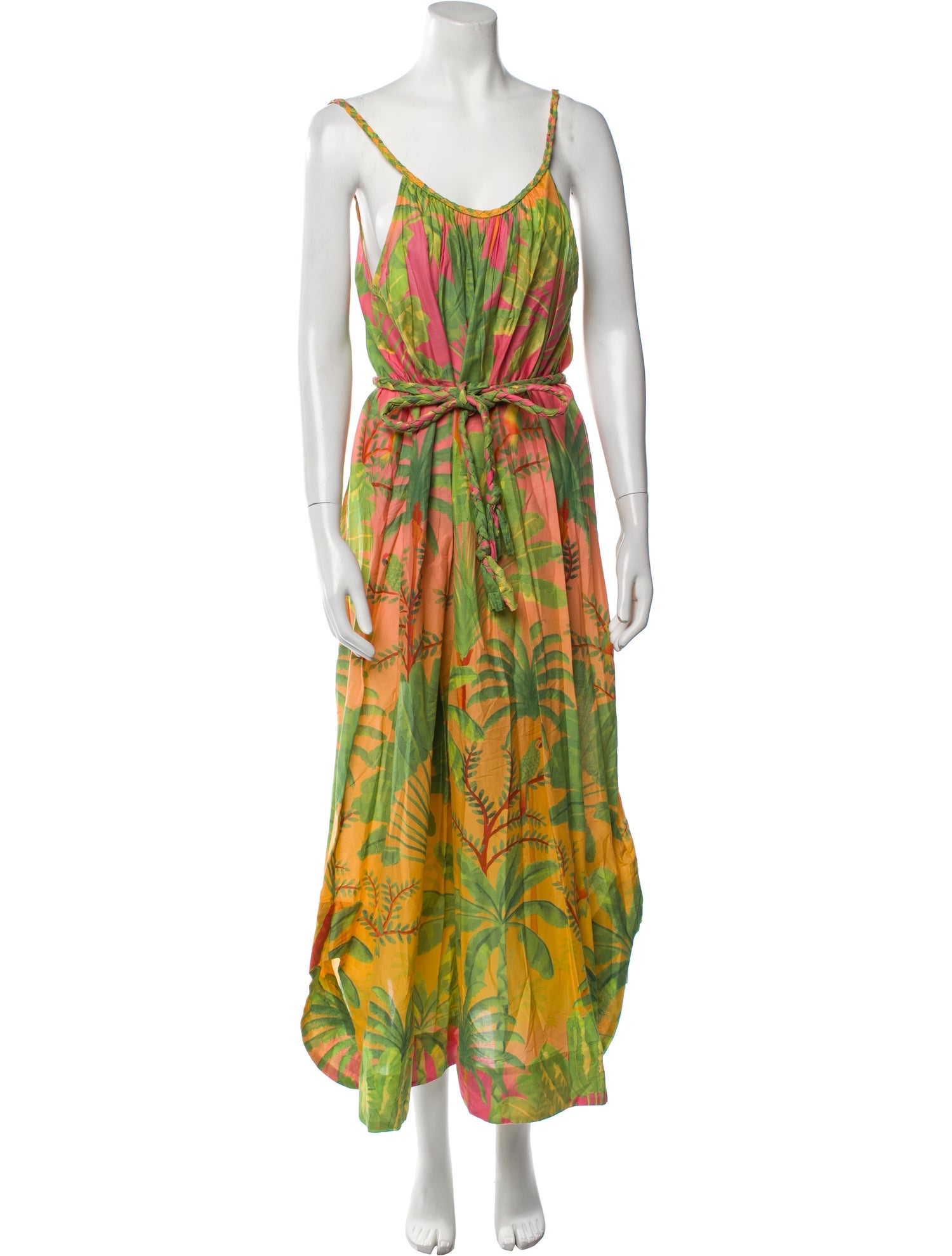 Farm Rio Printed Long Dress