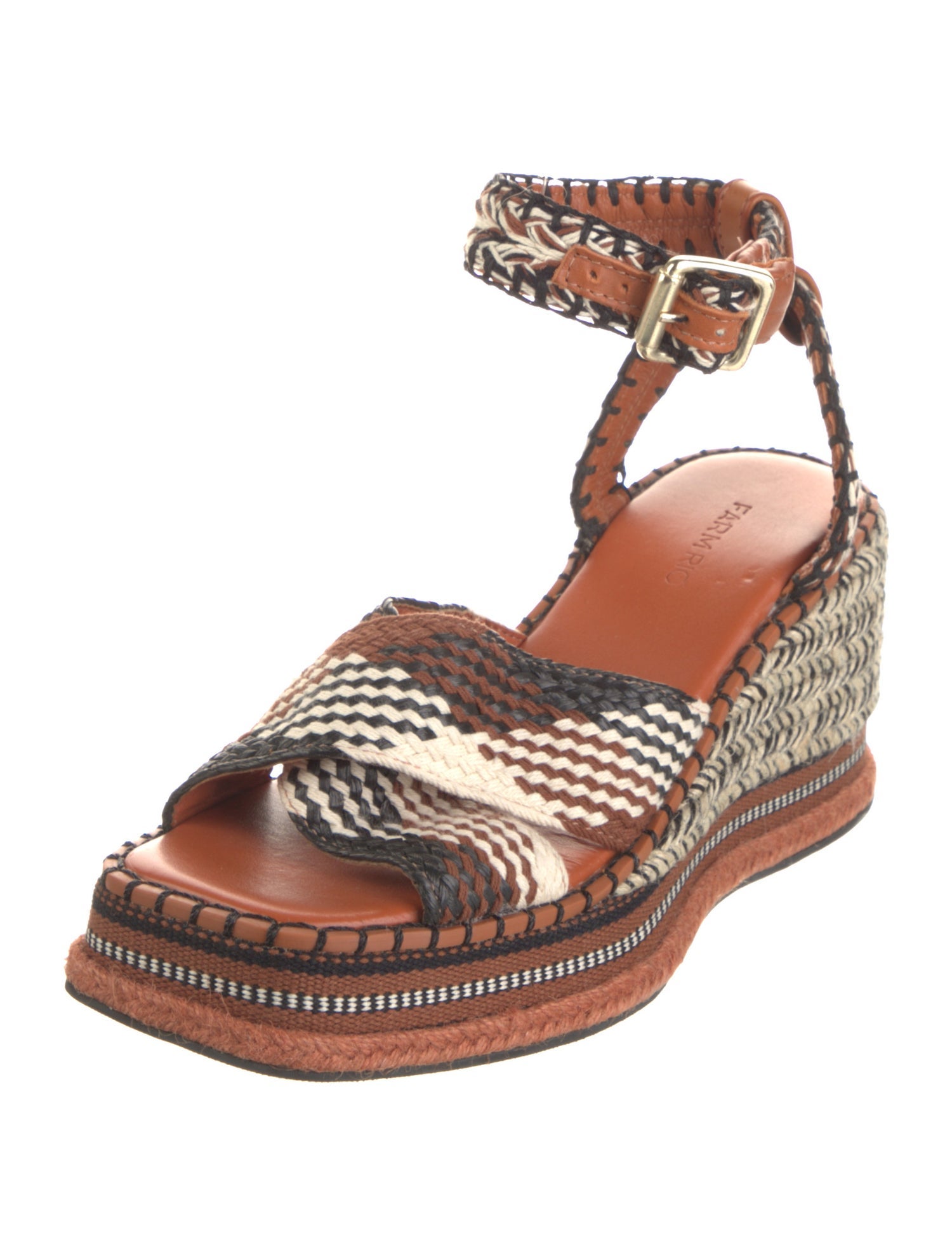 Farm Rio Faux Fur Printed Espadrilles