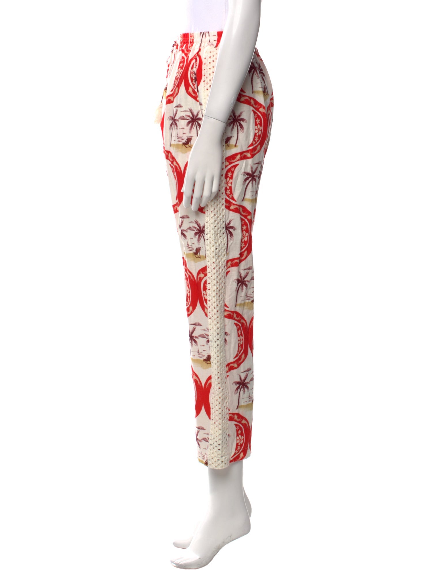 Farm Rio Printed Straight Leg Pants
