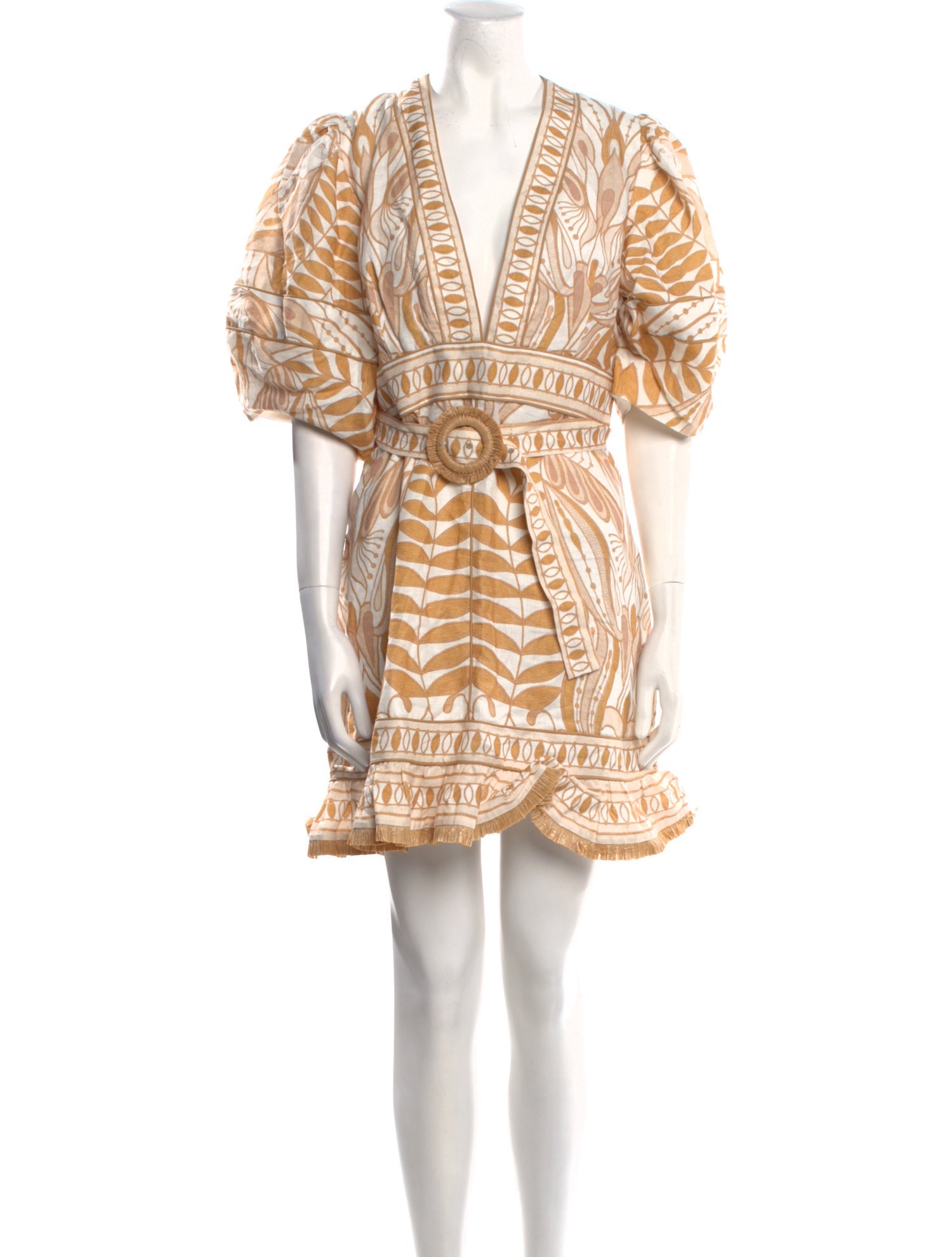 Farm Rio Linen Mini Dress w/ Tags