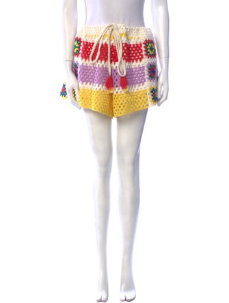 Farm Rio Linen Mini Shorts