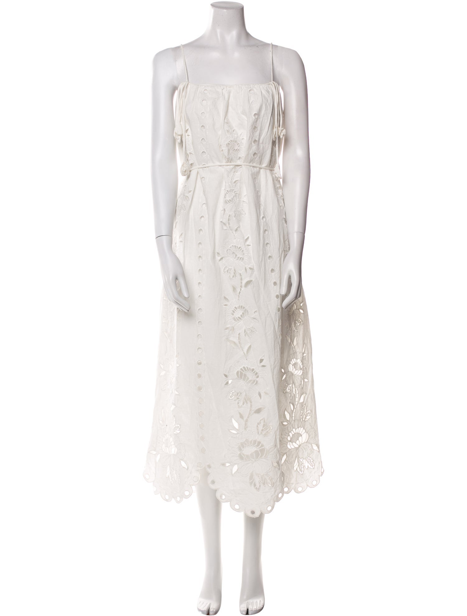 Farm Rio Linen Long Dress