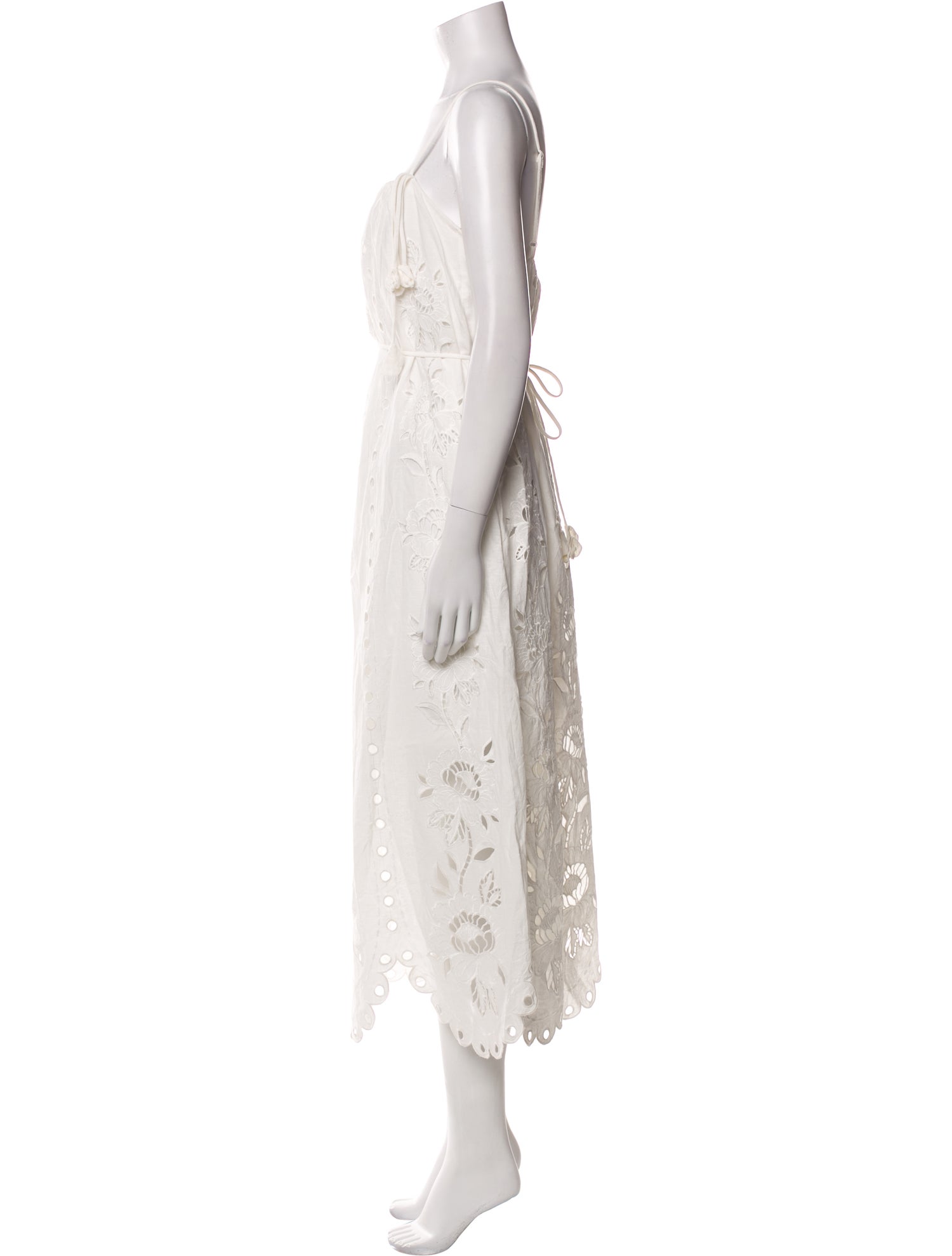 Farm Rio Linen Long Dress