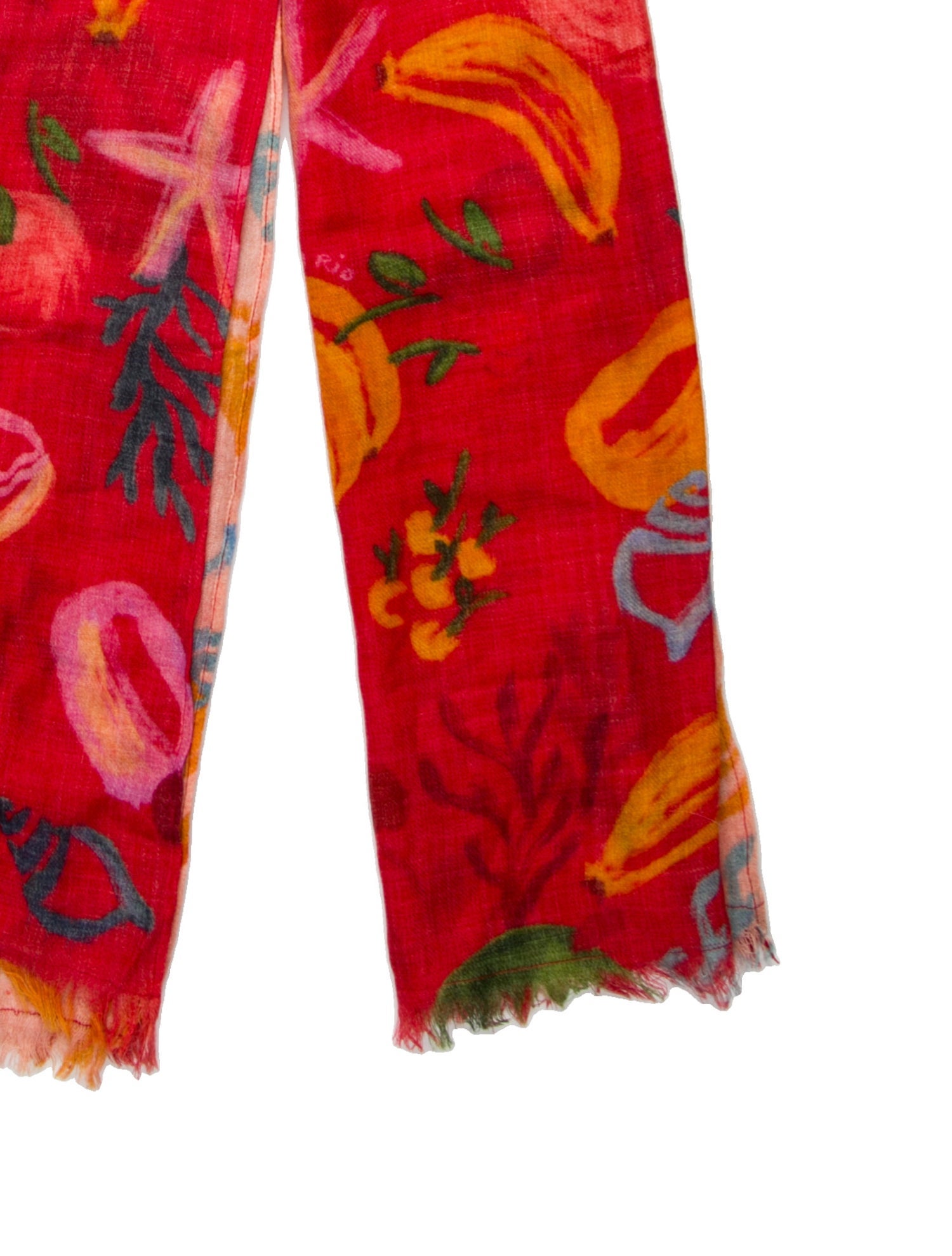 Farm Rio Fantaisies Indiennes Mousseline Acrylic Scarf w/ Tags