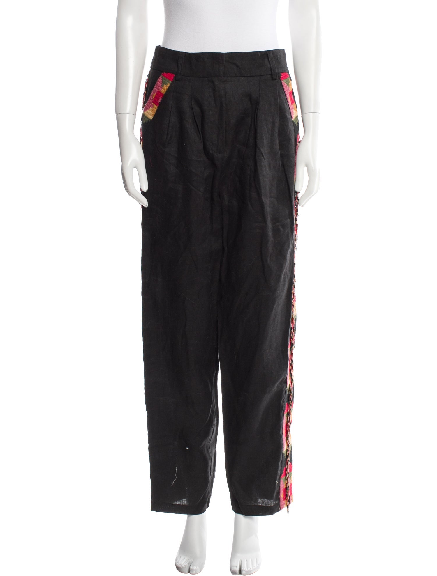 Farm Rio Linen Straight Leg Pants w/ Tags