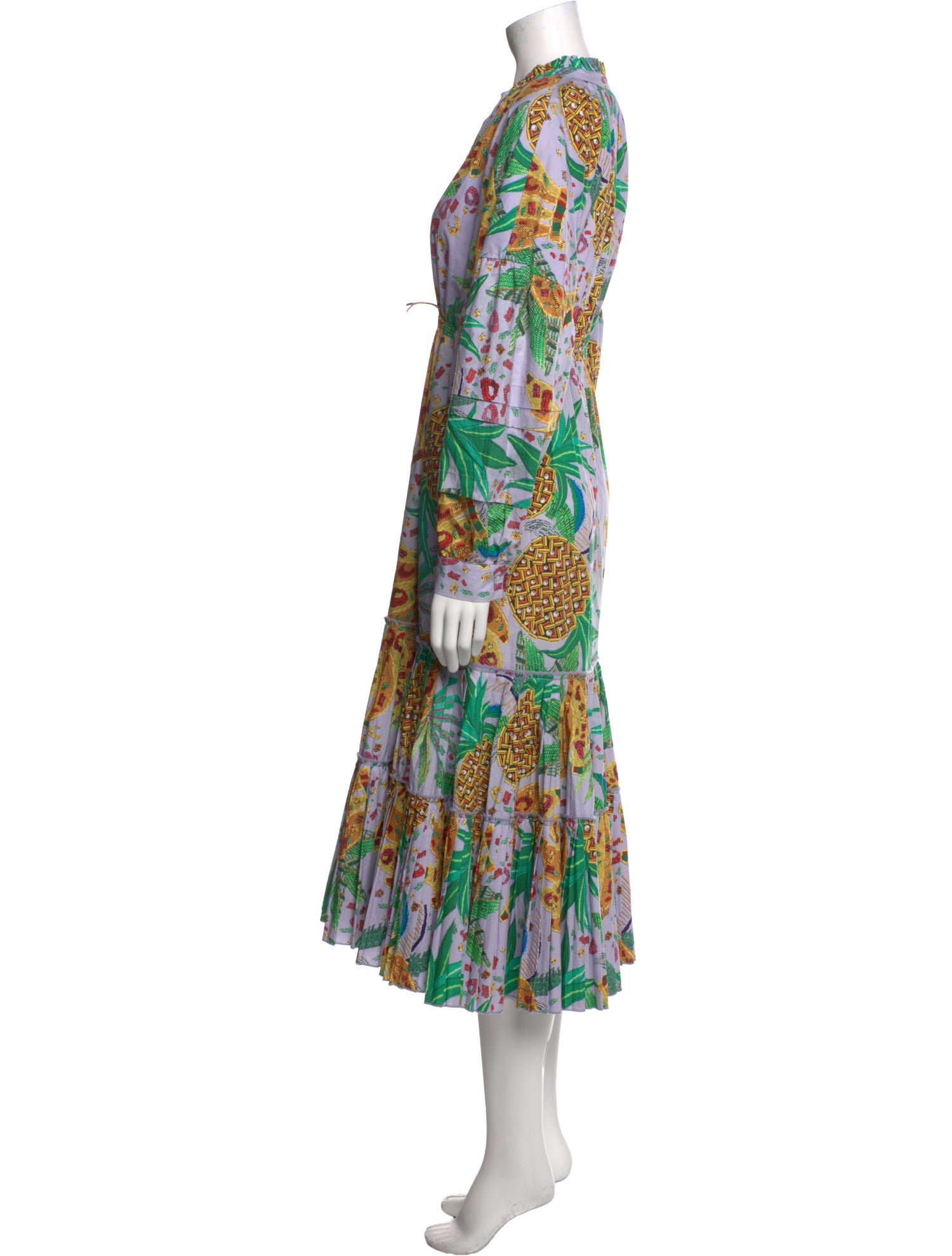 Farm Rio Printed Long Dress