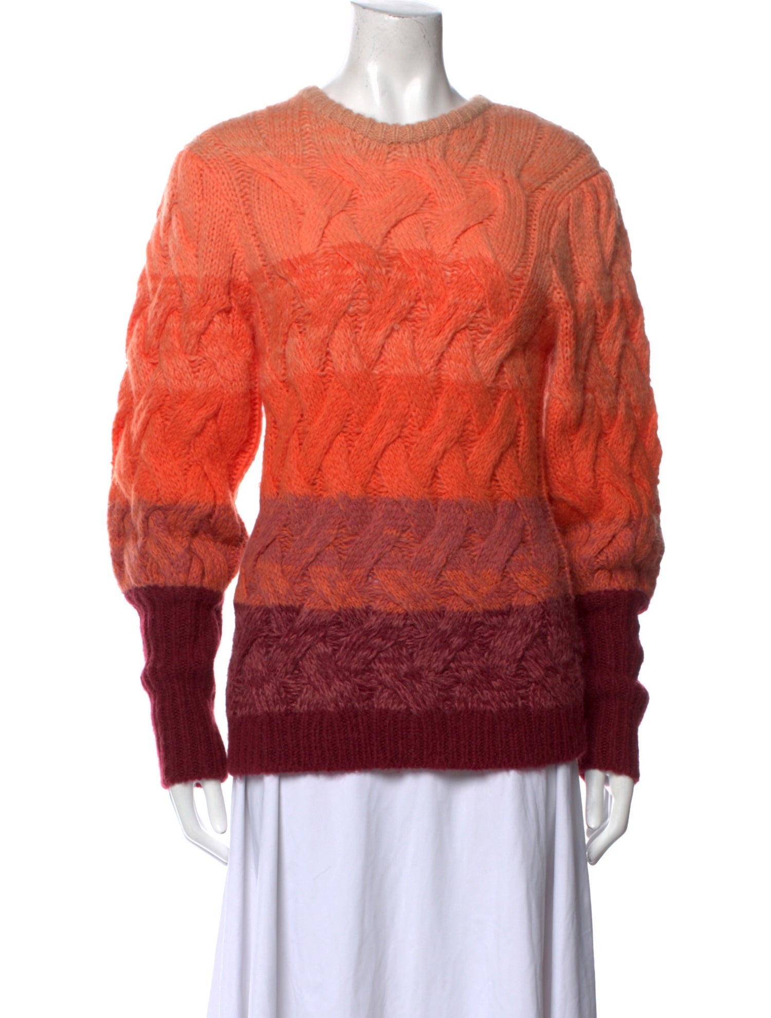 Farm Rio Printed Crew Neck Sweater