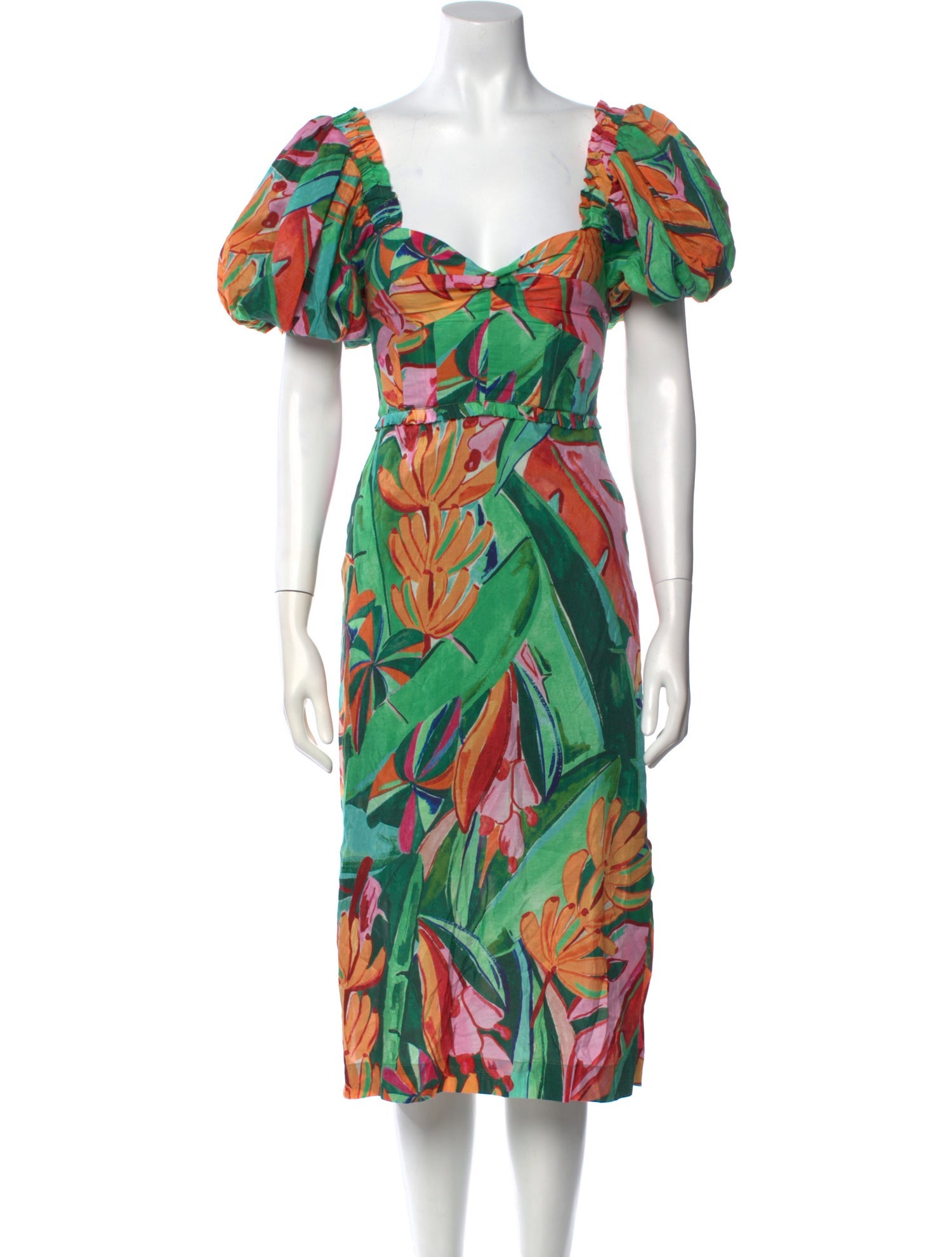 Farm Rio Printed Midi Length Dress w/ Tags