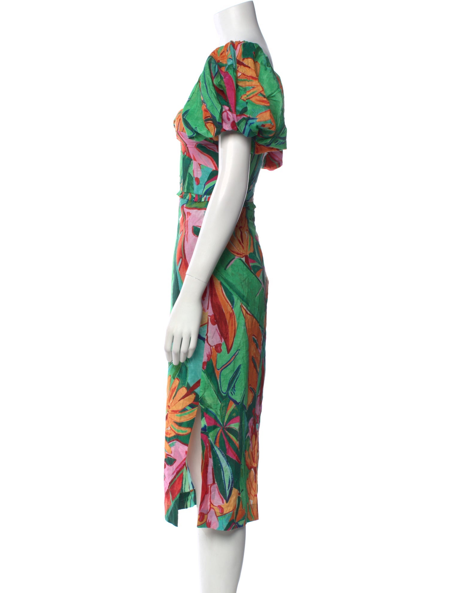 Farm Rio Printed Midi Length Dress w/ Tags