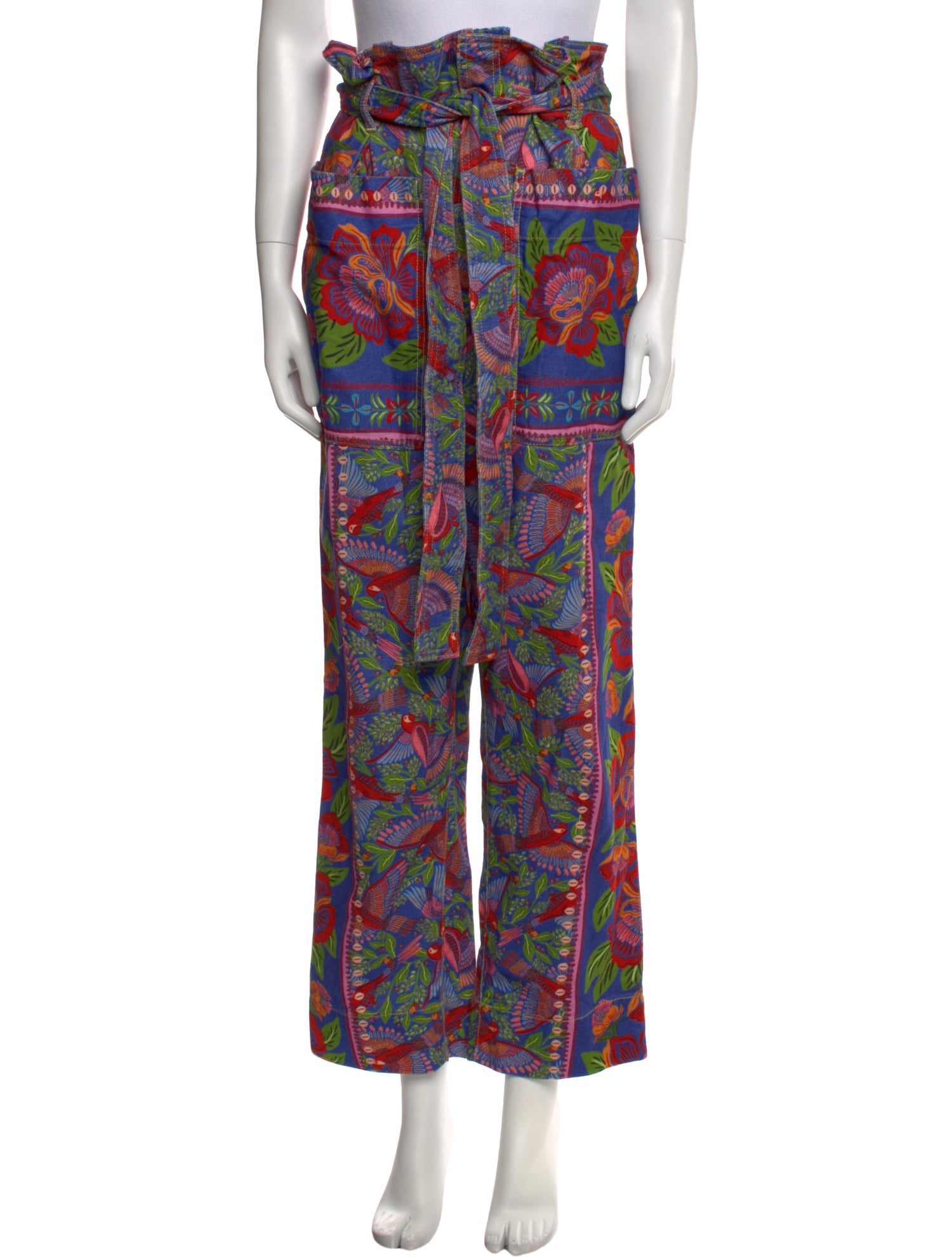 Farm Rio Printed Straight Leg Pants