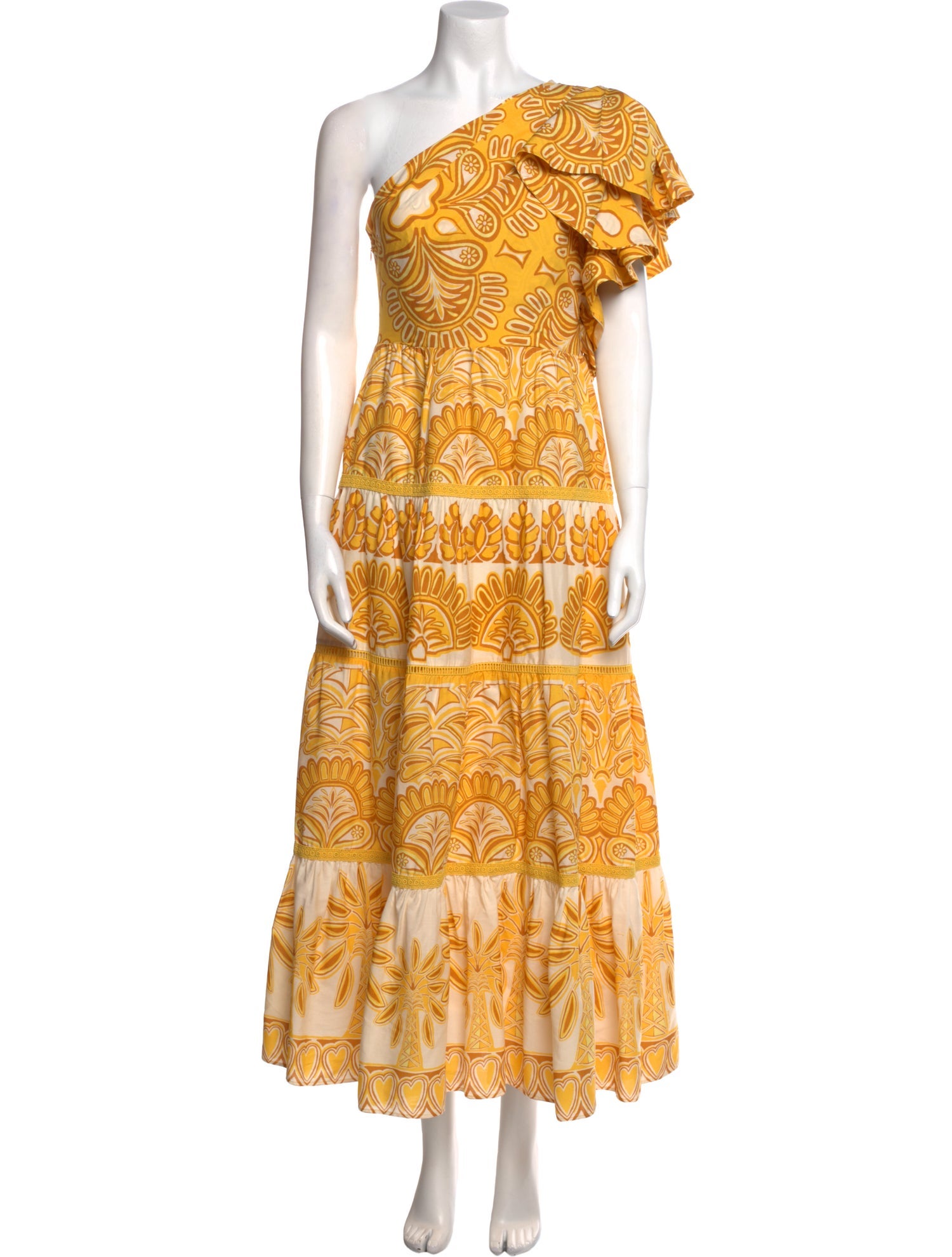 Farm Rio Printed Long Dress w/ Tags