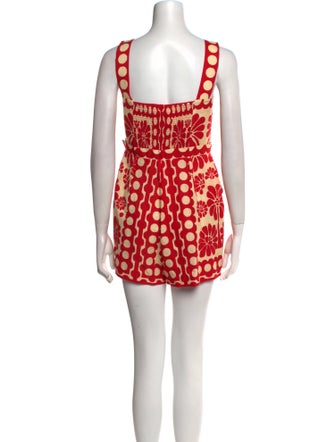 Farm Rio Linen Printed Romper