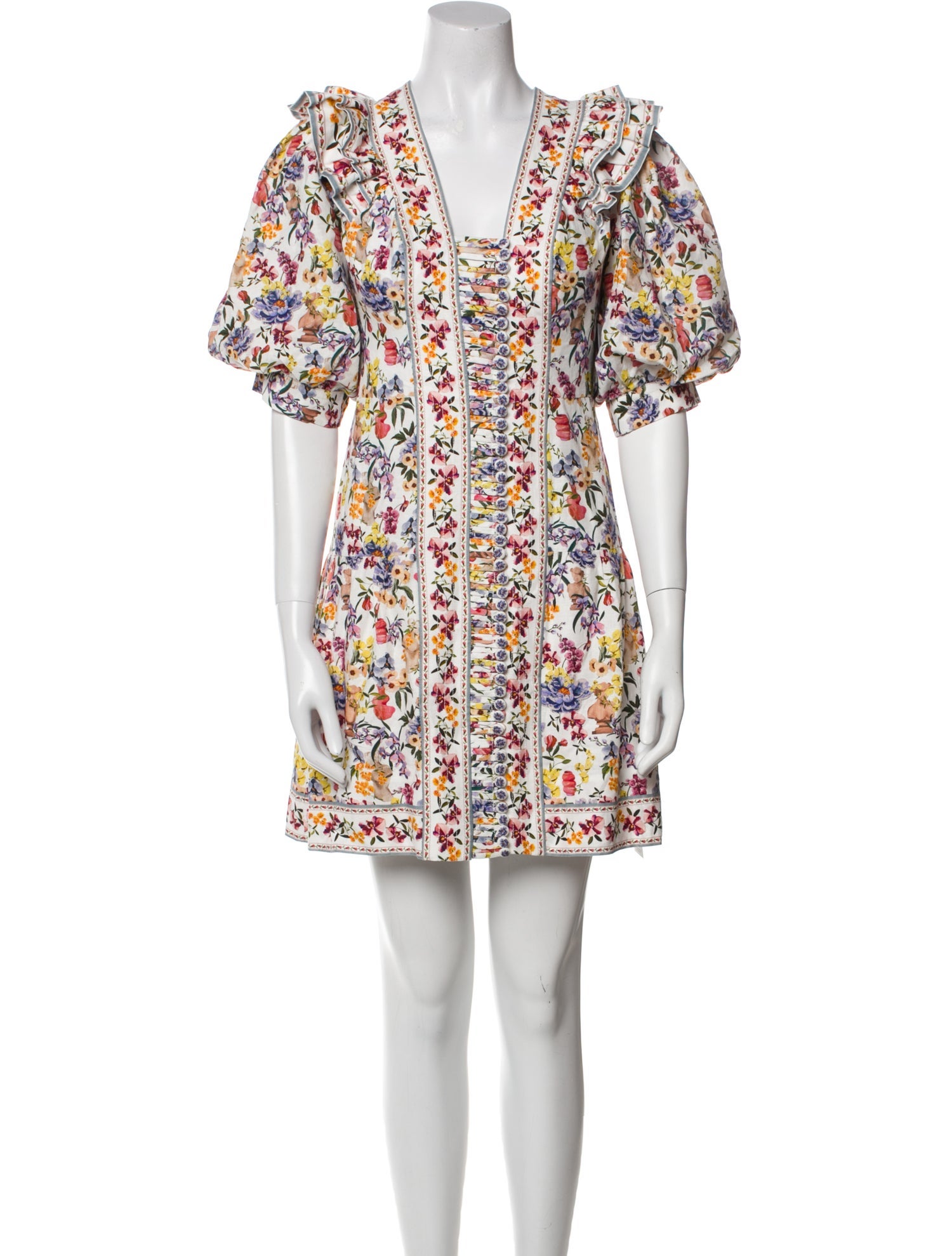 Farm Rio Linen Mini Dress w/ Tags