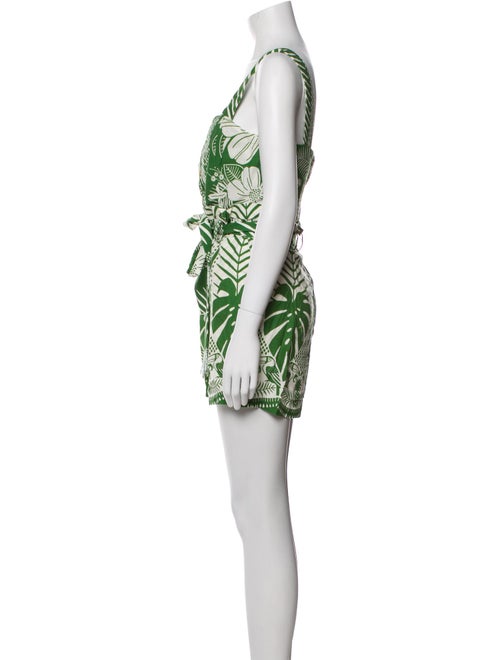 Farm Rio Linen Printed Romper