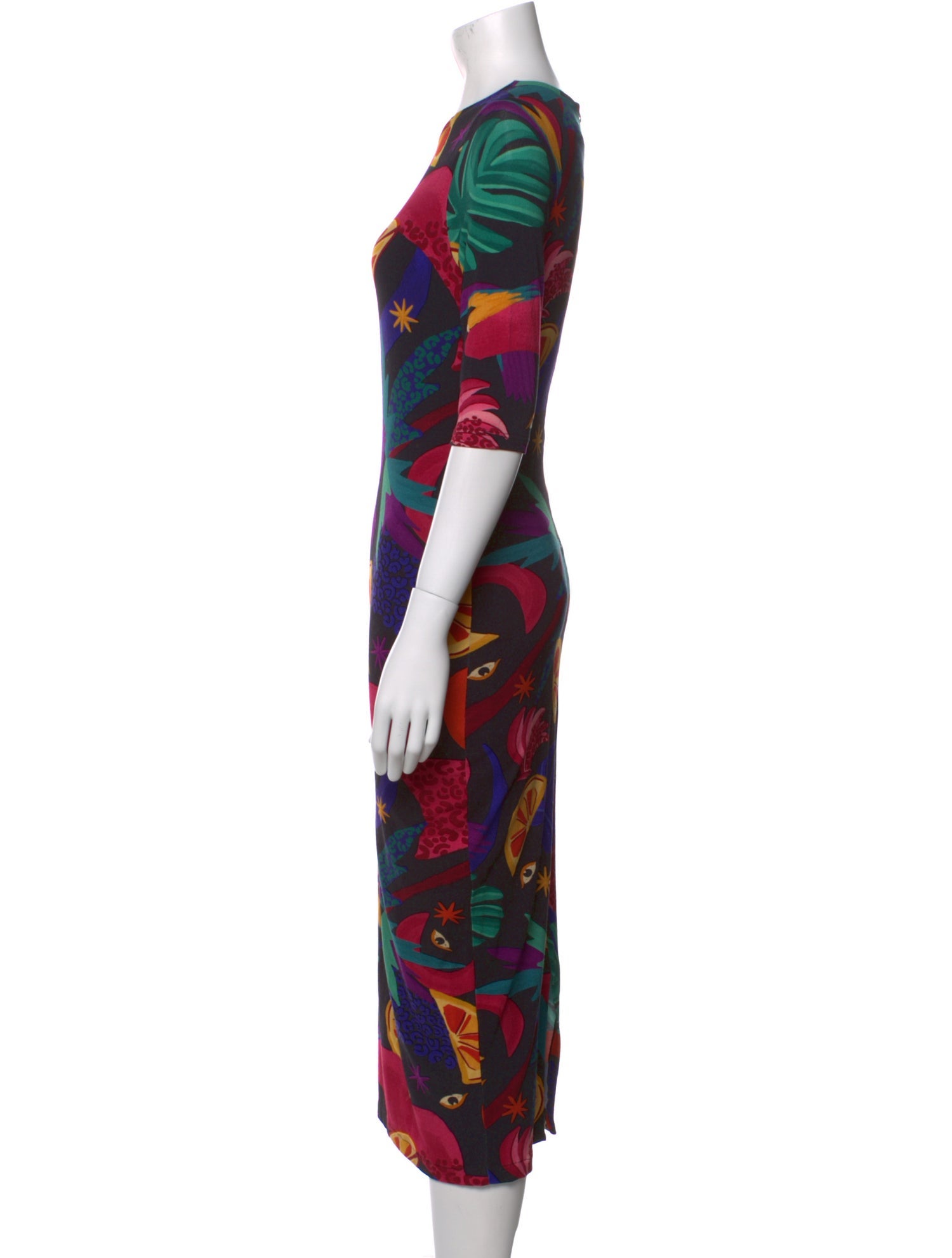 Farm Rio Printed Midi Length Dress