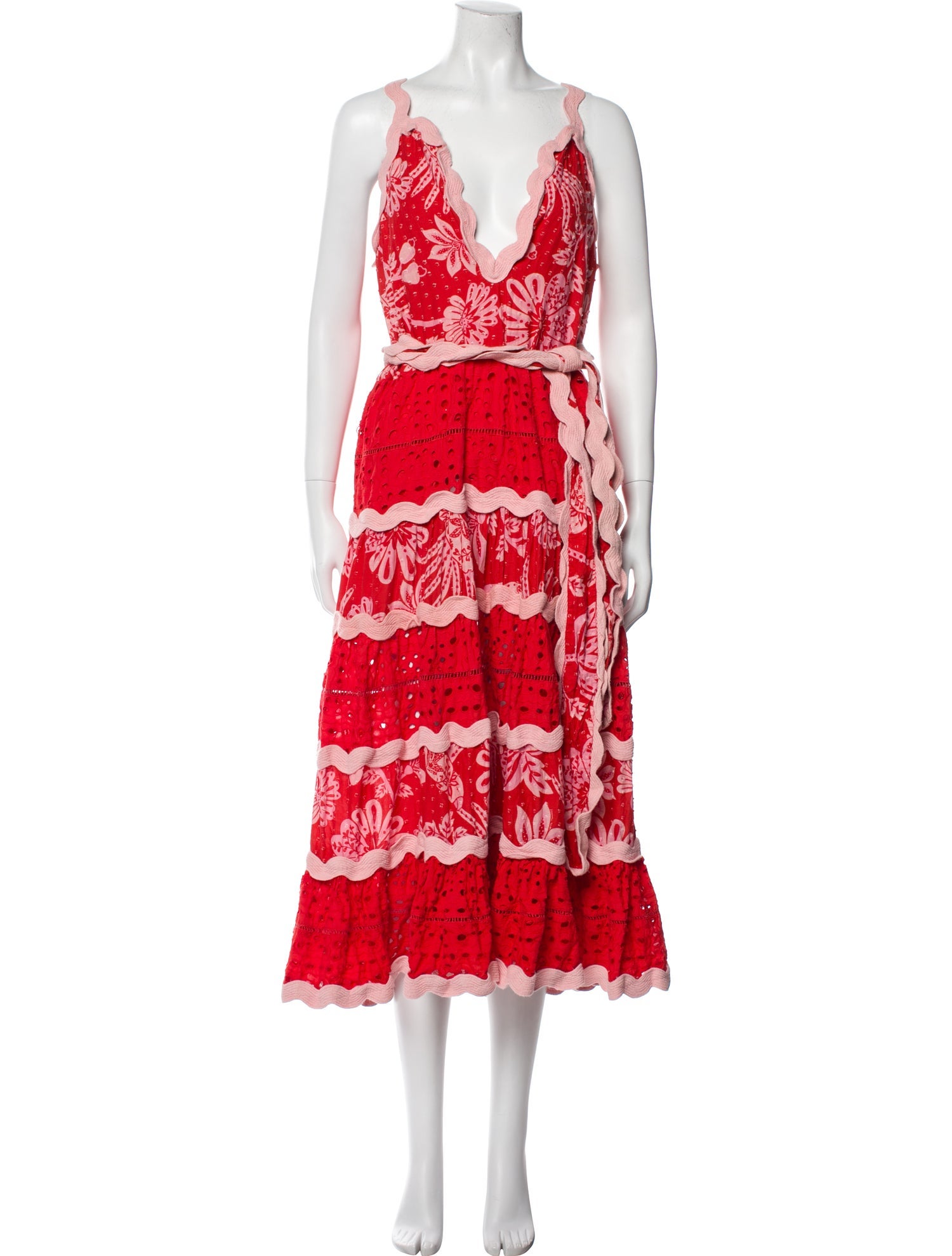 Farm Rio Printed Long Dress