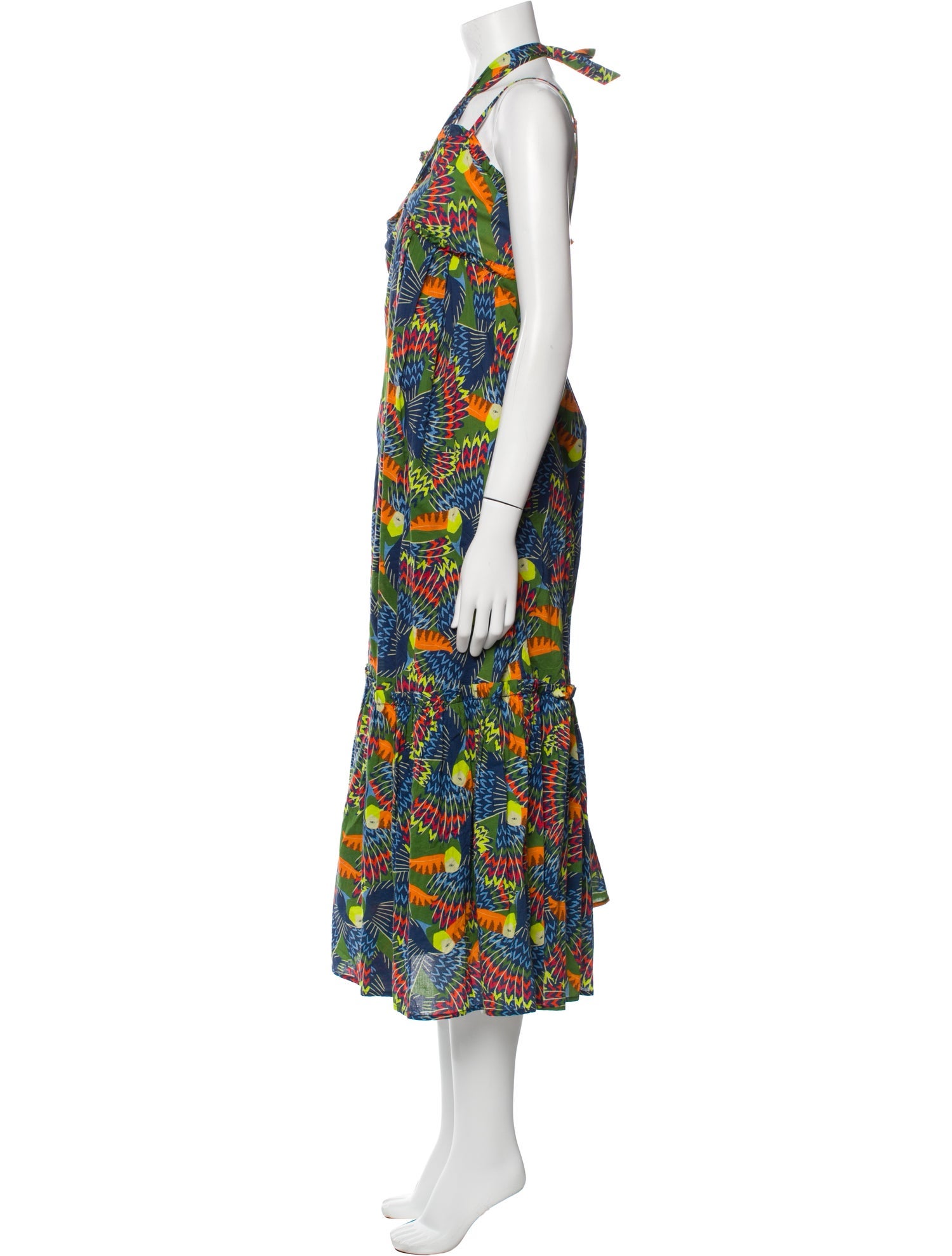 Farm Rio Printed Long Dress