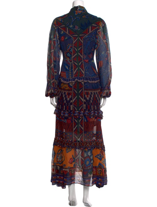 Farm Rio Printed Long Dress
