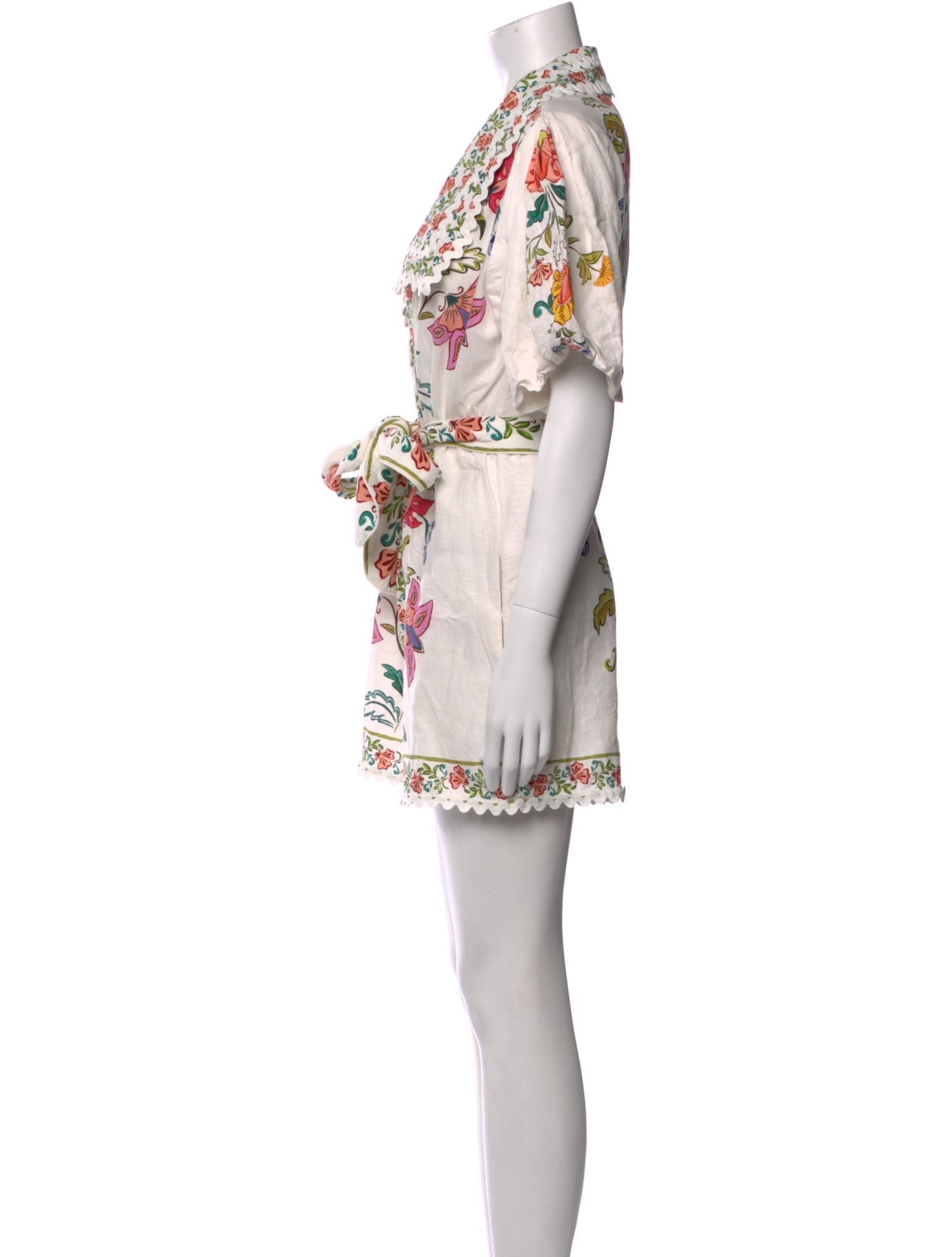 Farm Rio Linen Mini Dress