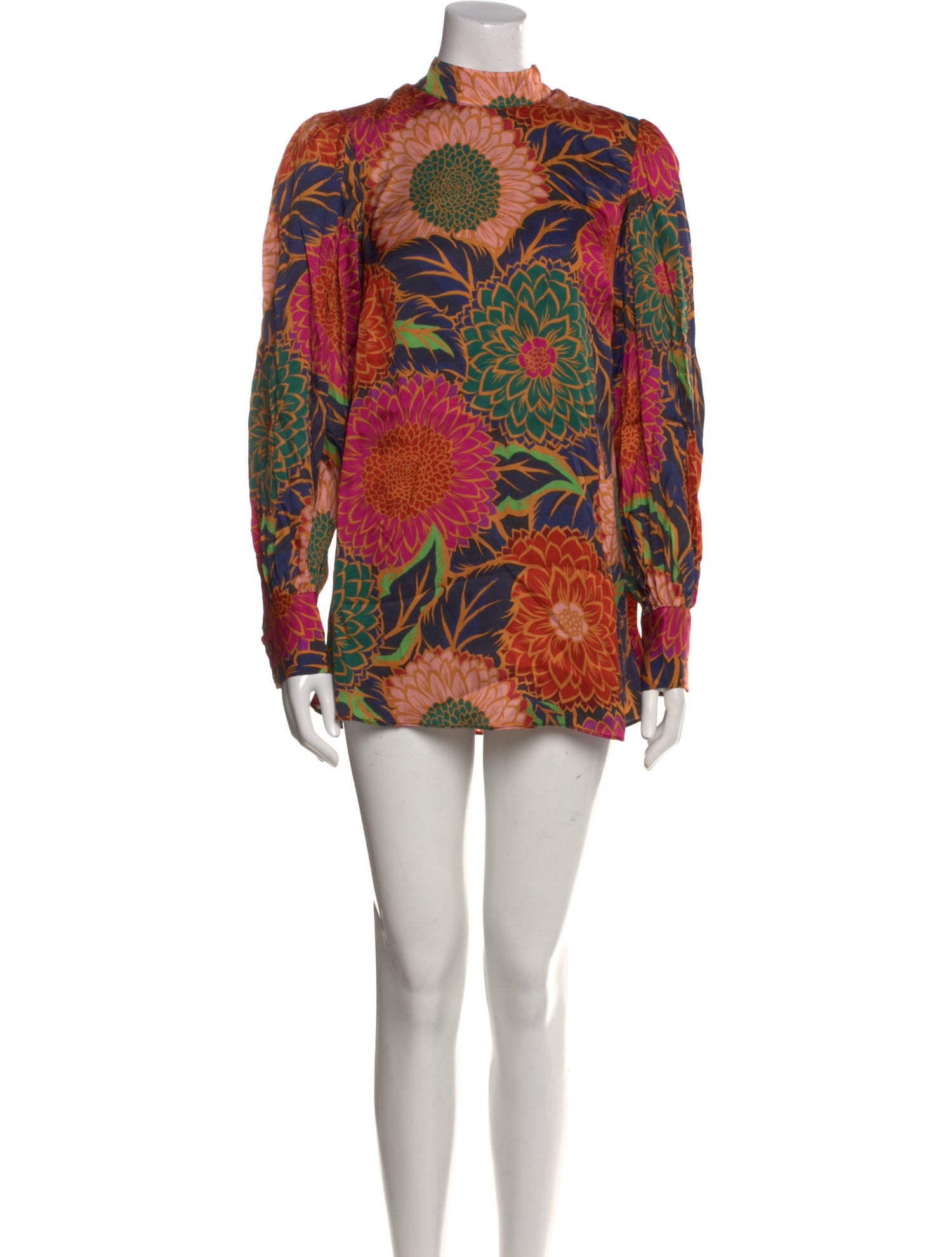 Farm Rio Floral Print Mini Dress w/ Tags