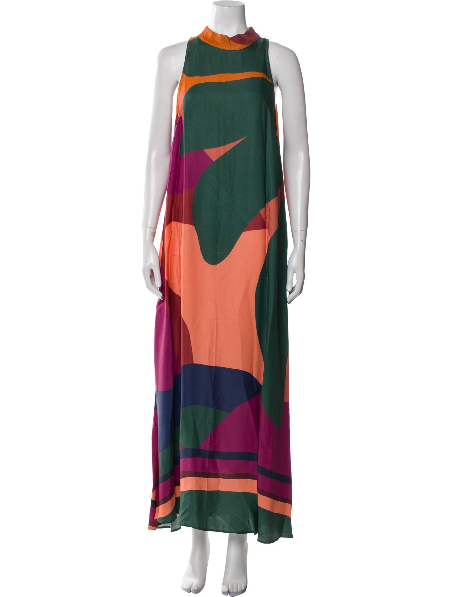 Farm Rio for Anthropologie Printed Long Dress