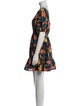 Farm Rio for Anthropologie Floral Print Mini Dress